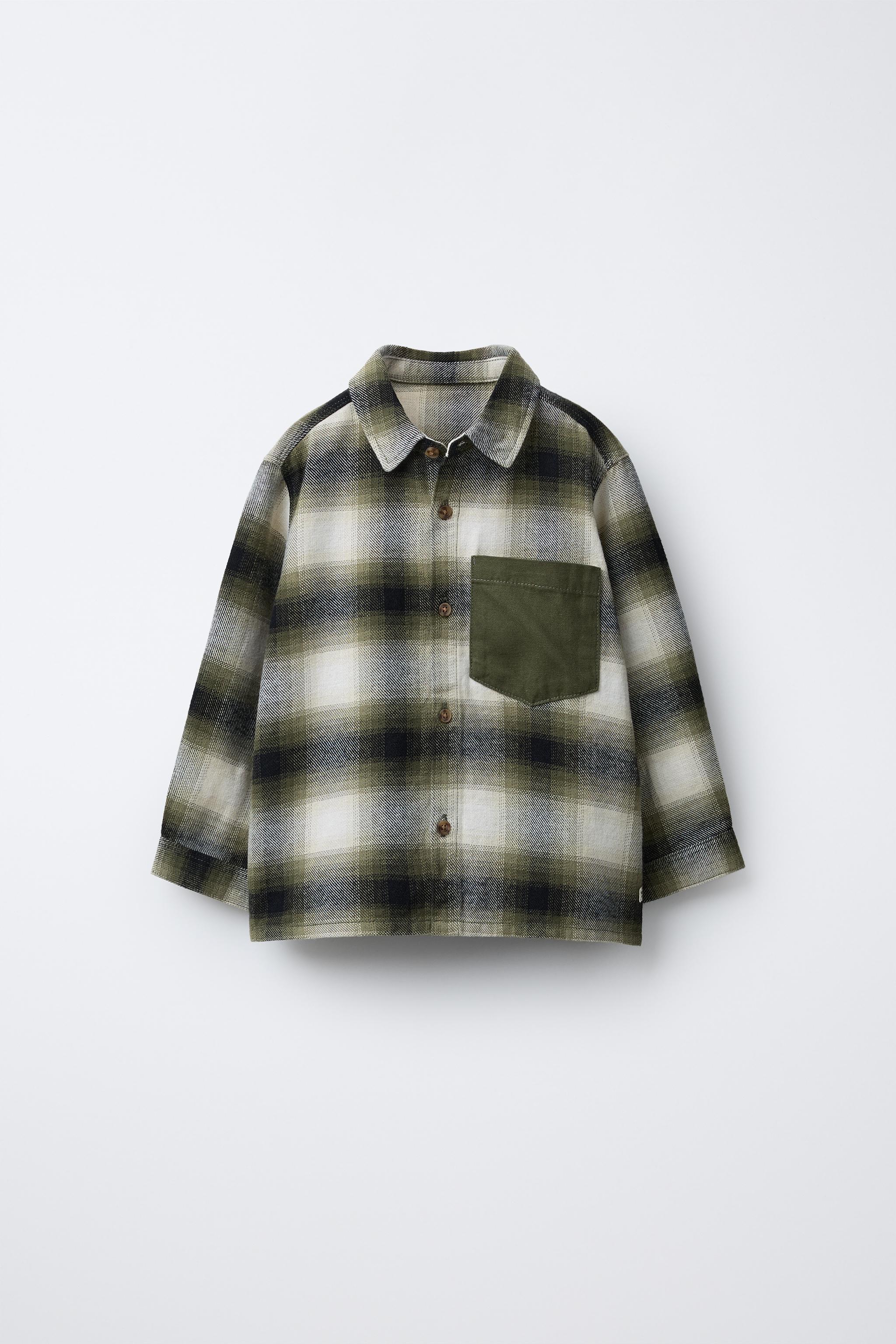 PLAID POCKET SHIRT