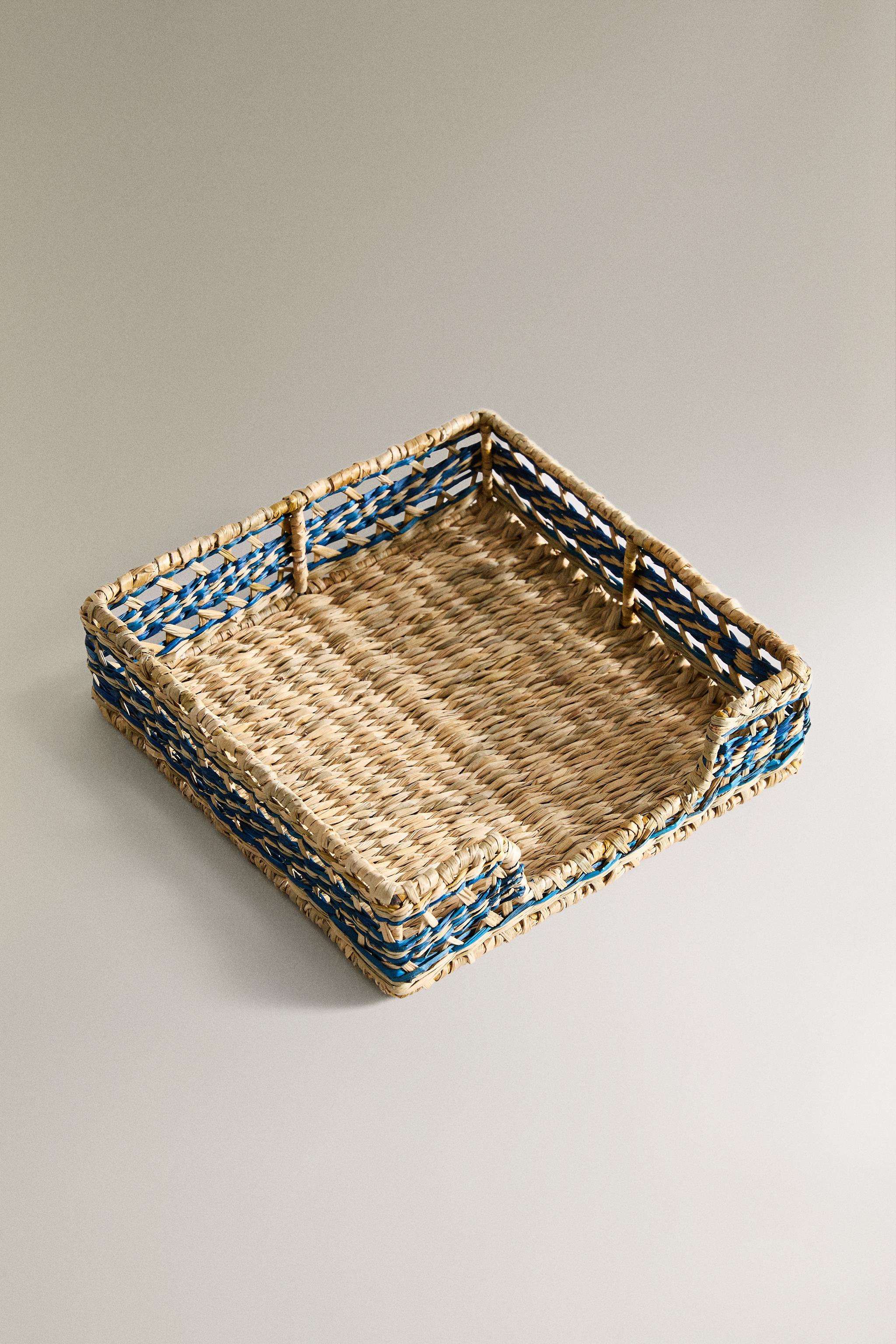 SQUARE SEAGRASS NAPKIN HOLDER