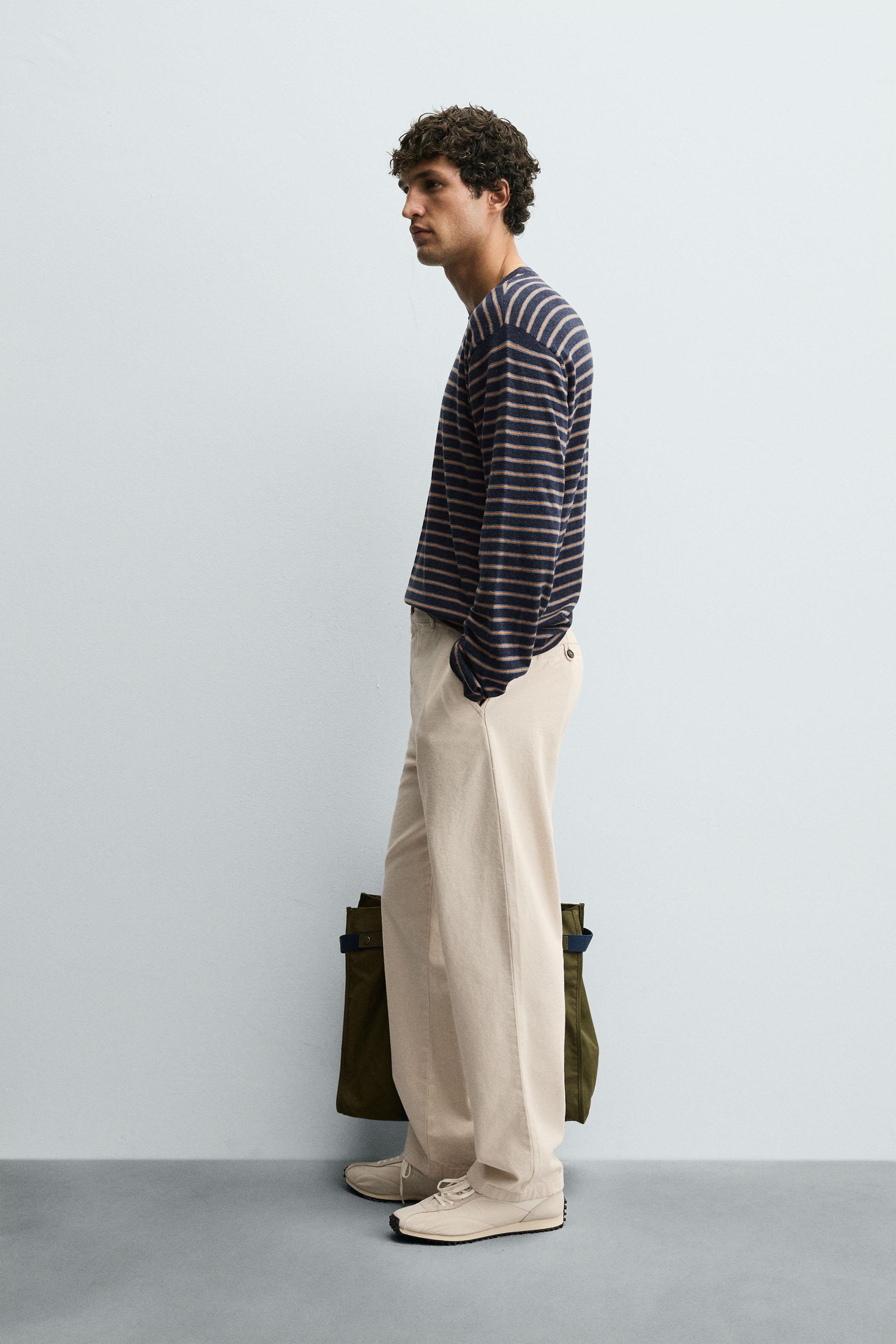 STRAIGHT FIT CHINO PANTS