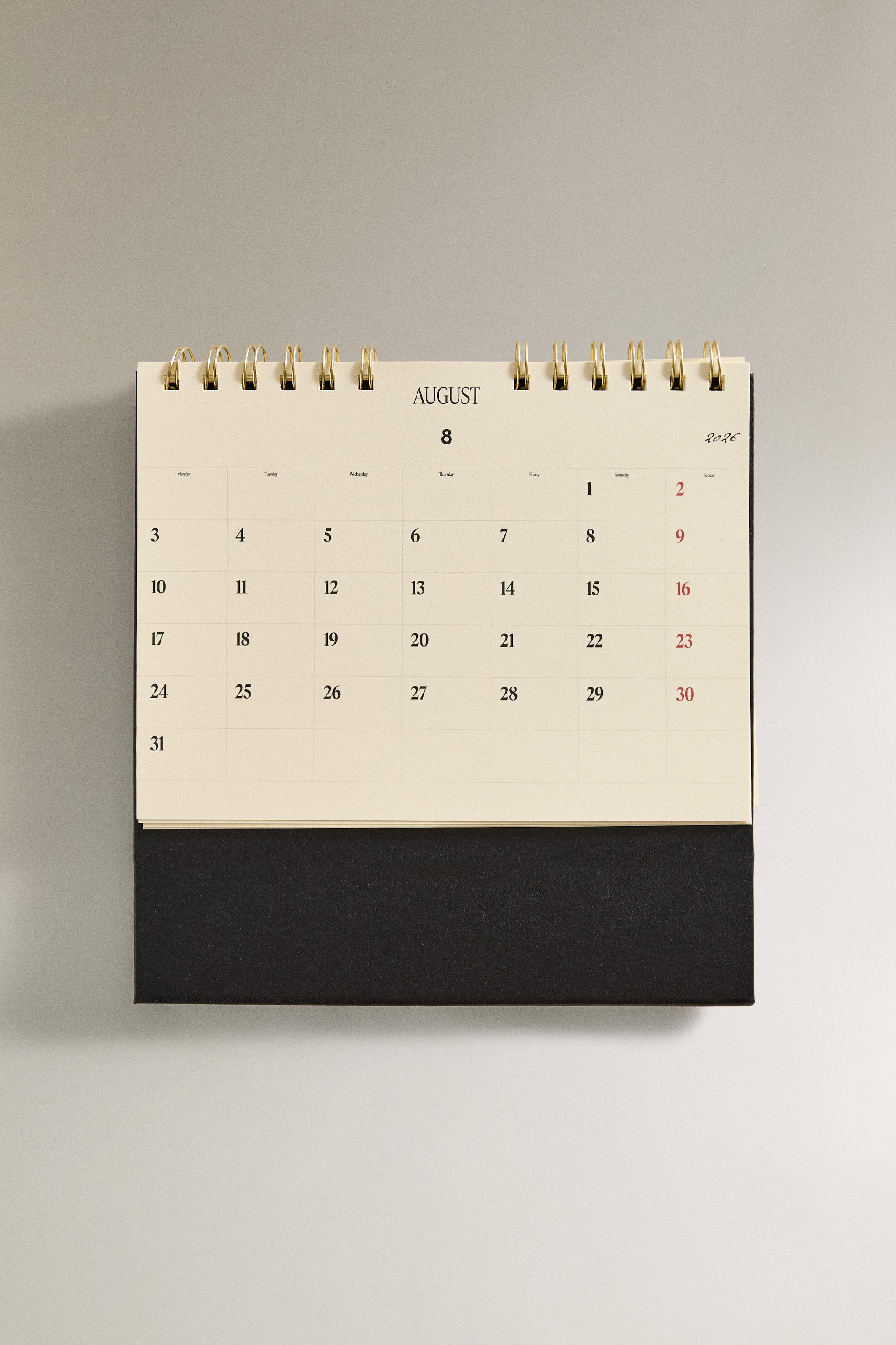 A5 DESK CALENDAR