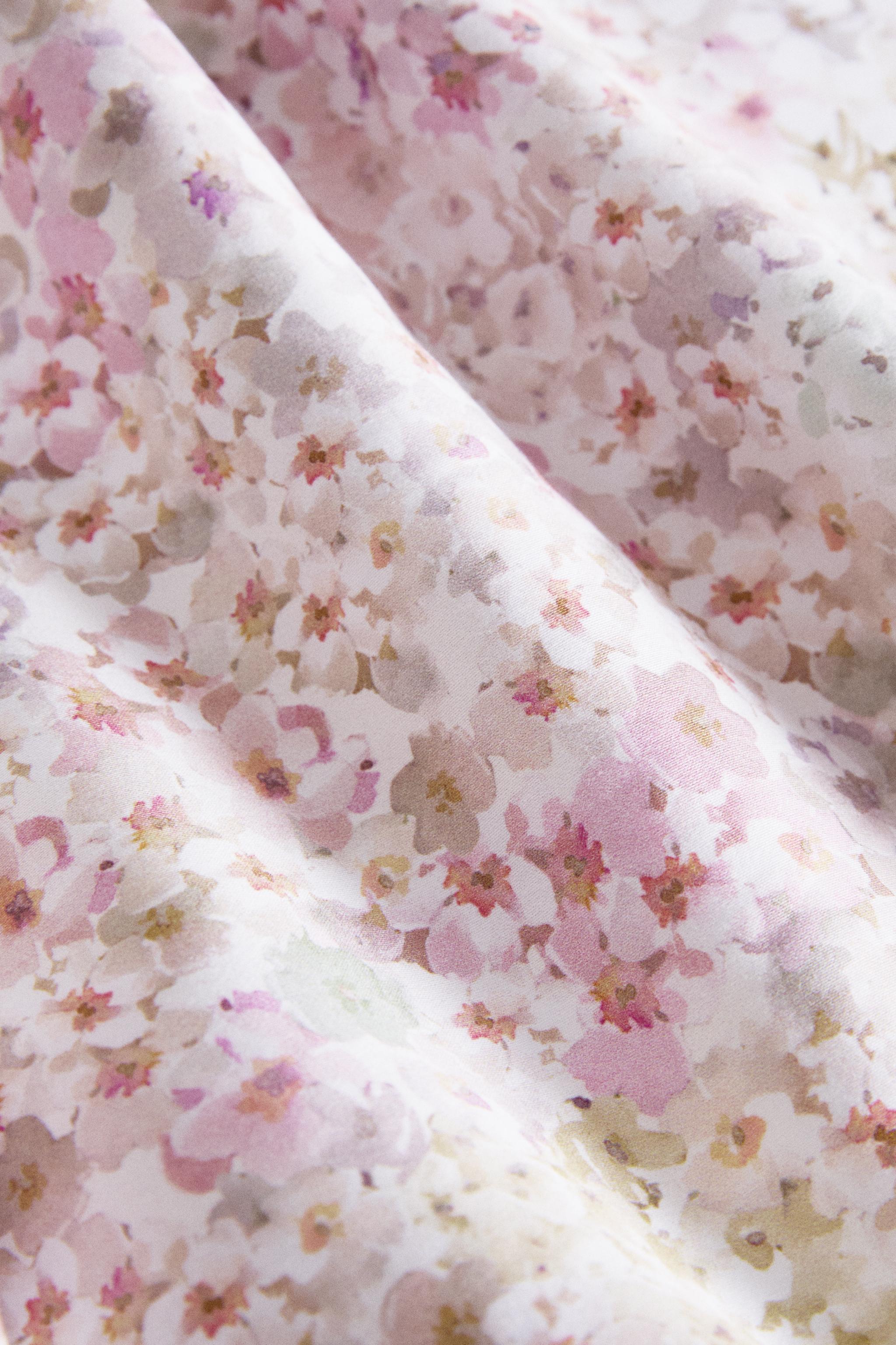 FLORAL PRINT DUVET COVER