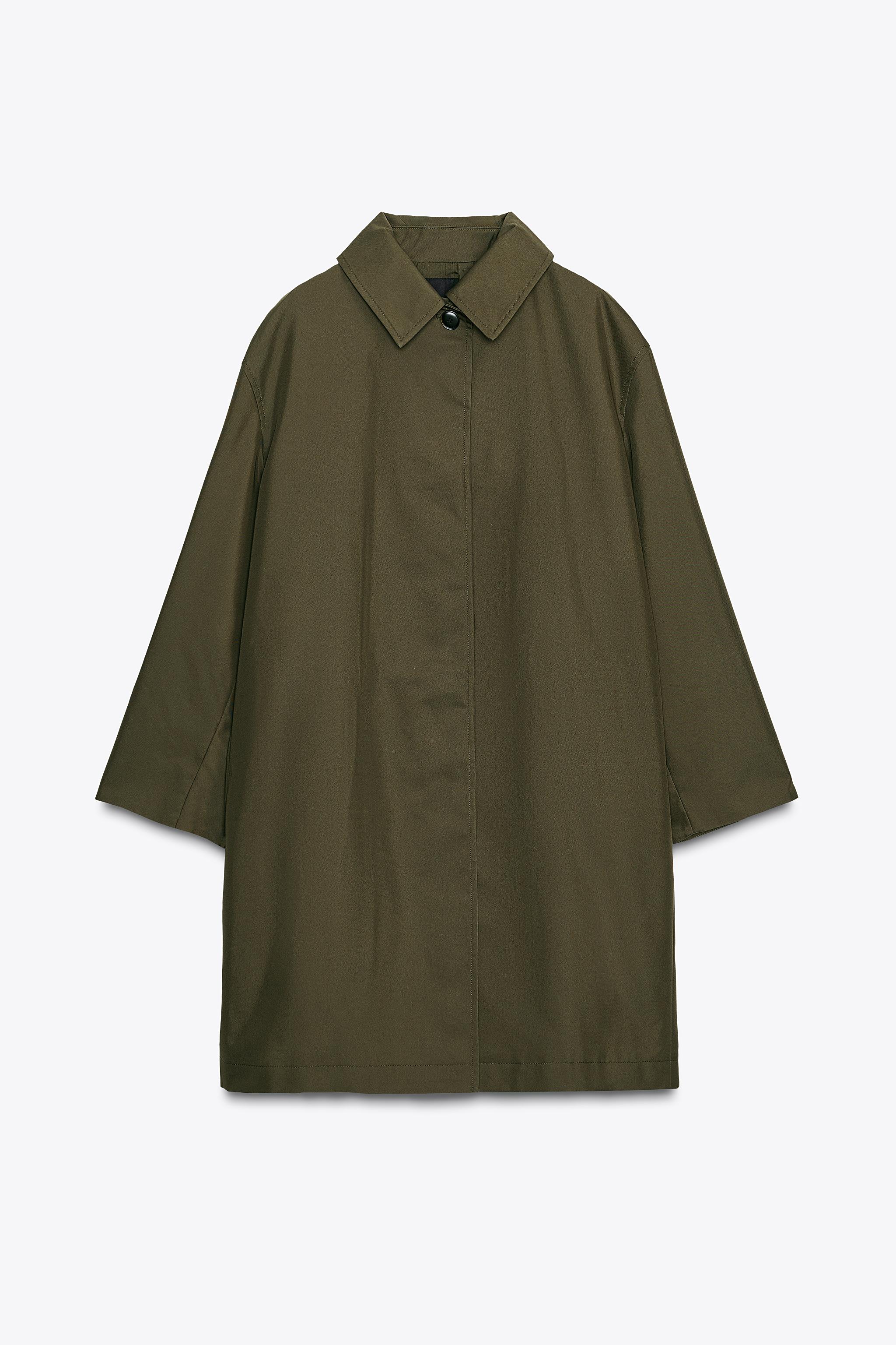 MINIMAL WATER REPELLENT TRENCH COAT ZW COLLECTION