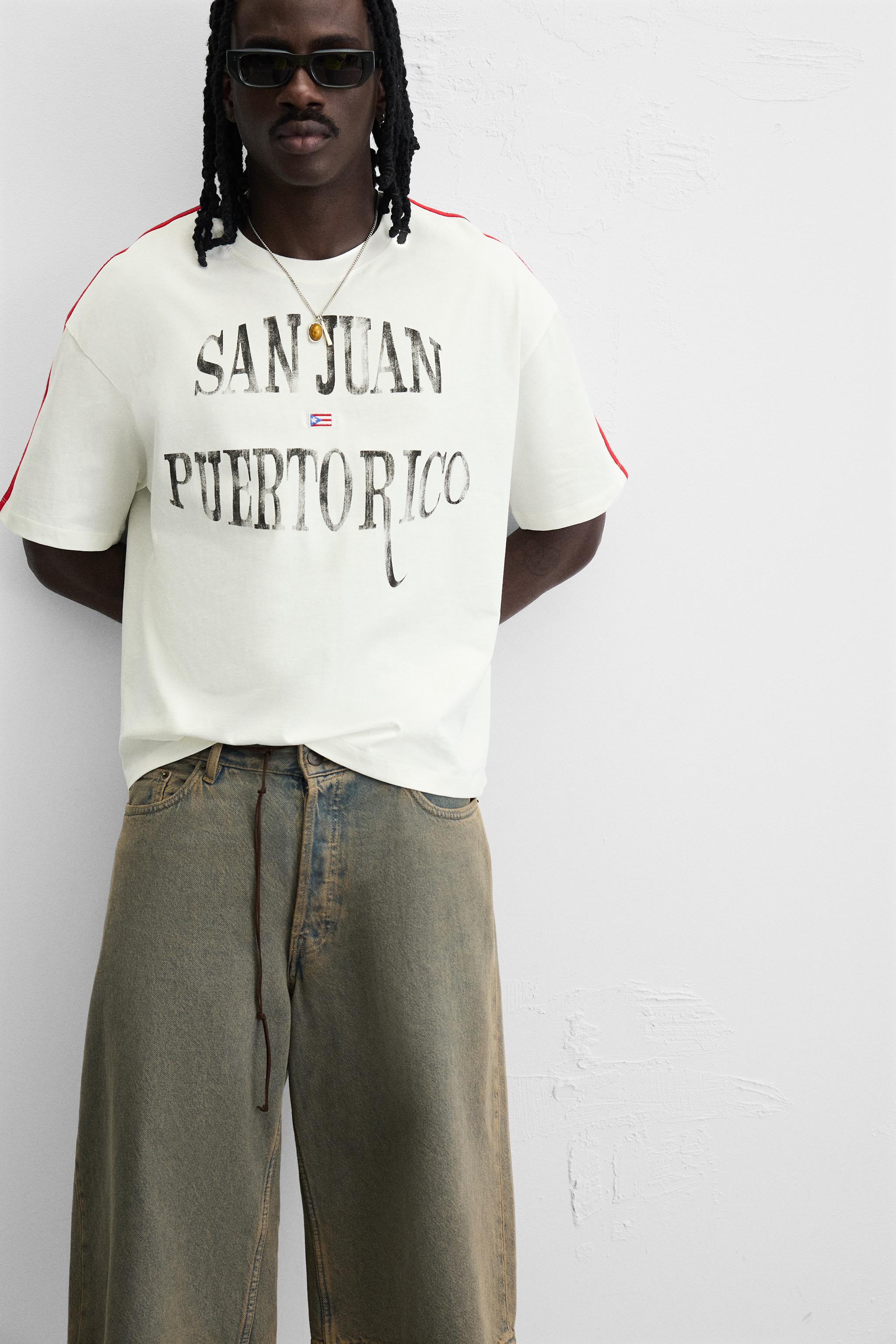 FLAG EMBROIDERY T-SHIRT