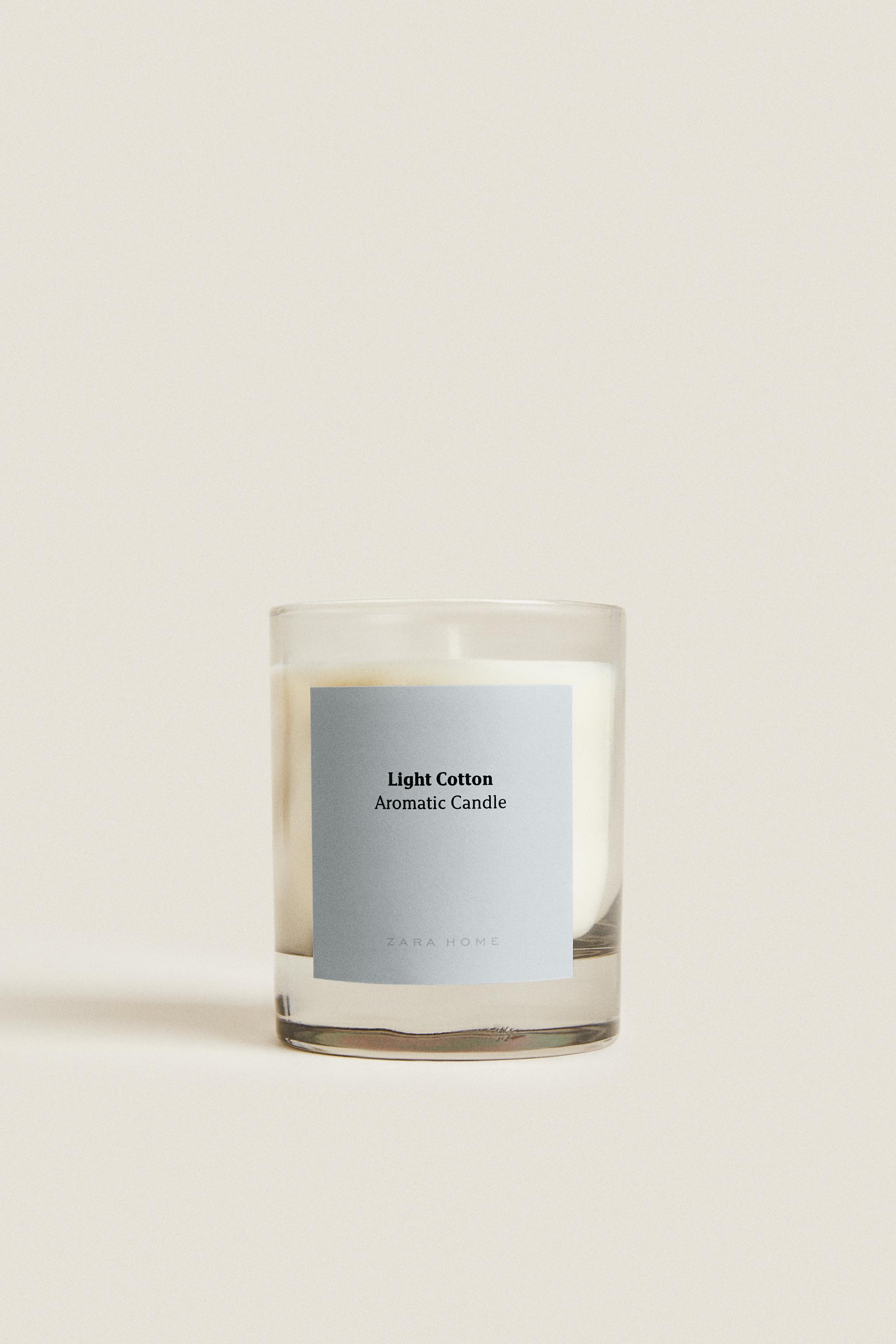(200 G) LIGHT COTTON SCENTED CANDLE
