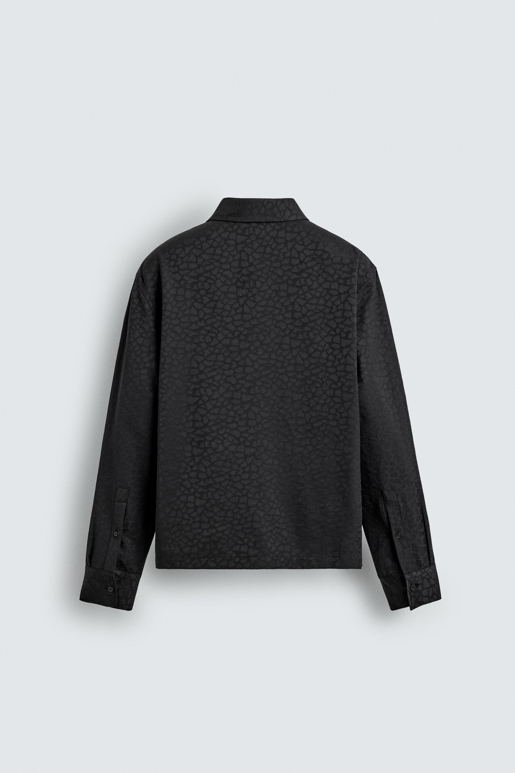 GEOMETRIC JACQUARD SHIRT