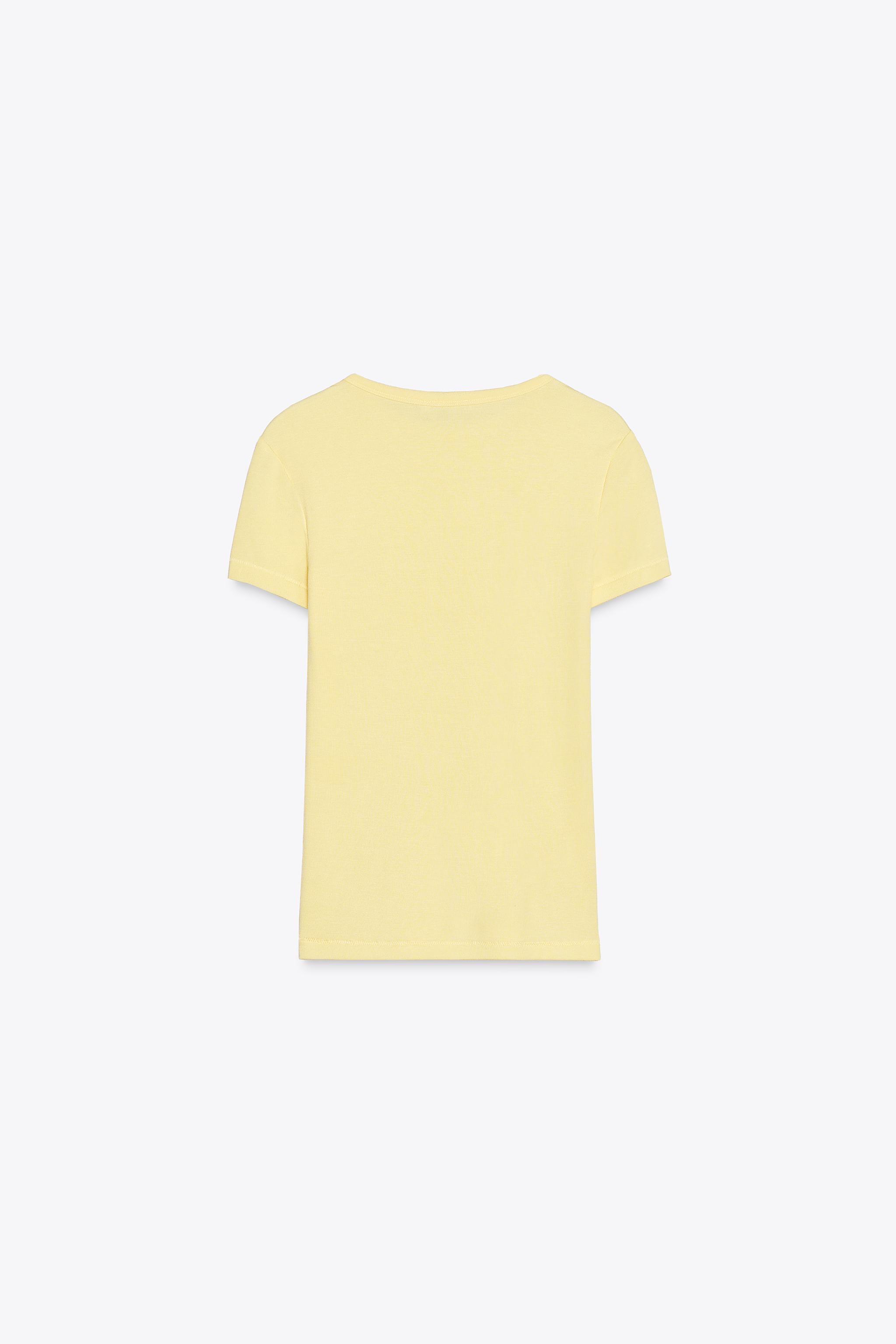 SHORT SLEEVE VISCOSE T-SHIRT