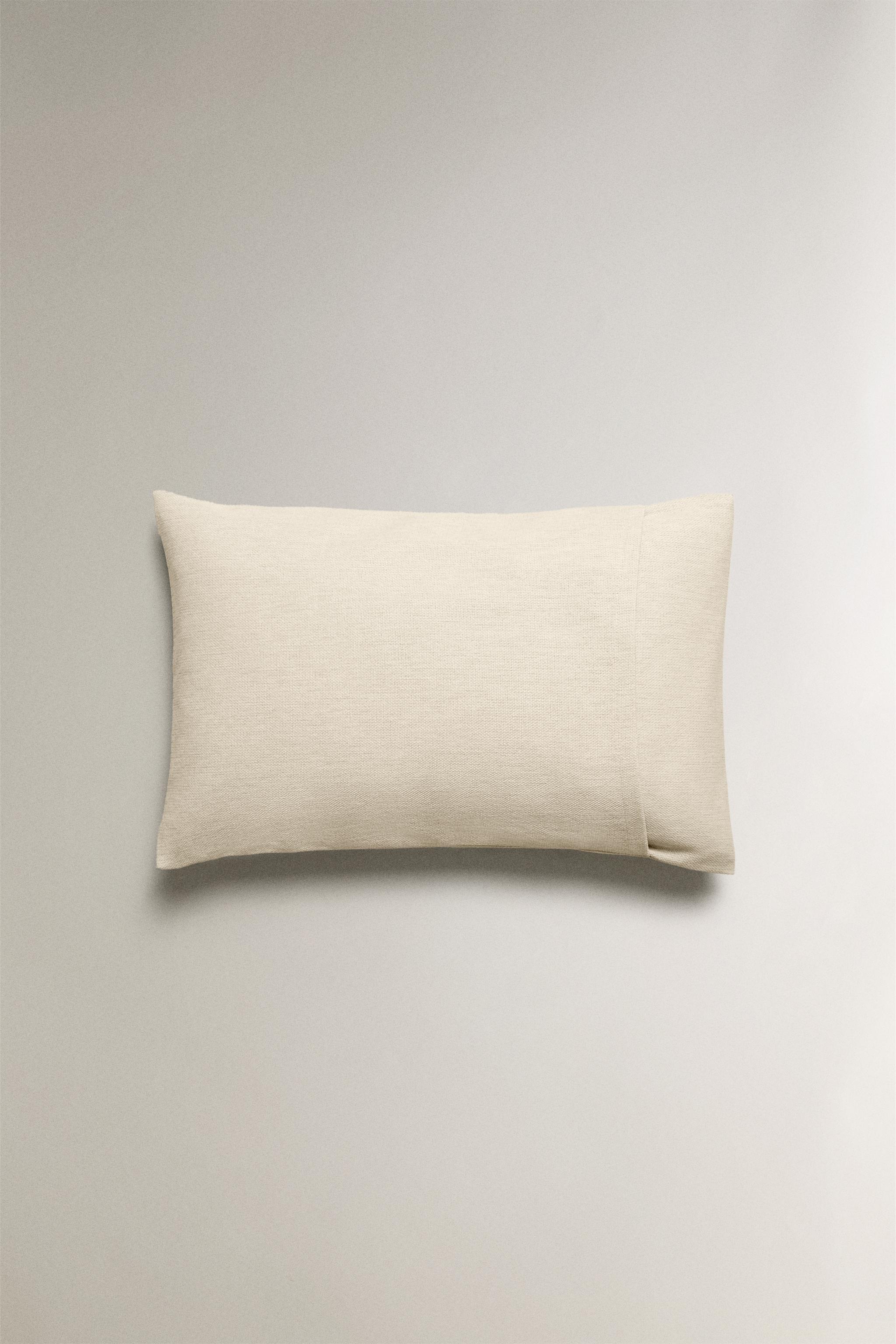 PLAIN THROW PILLOW COVER