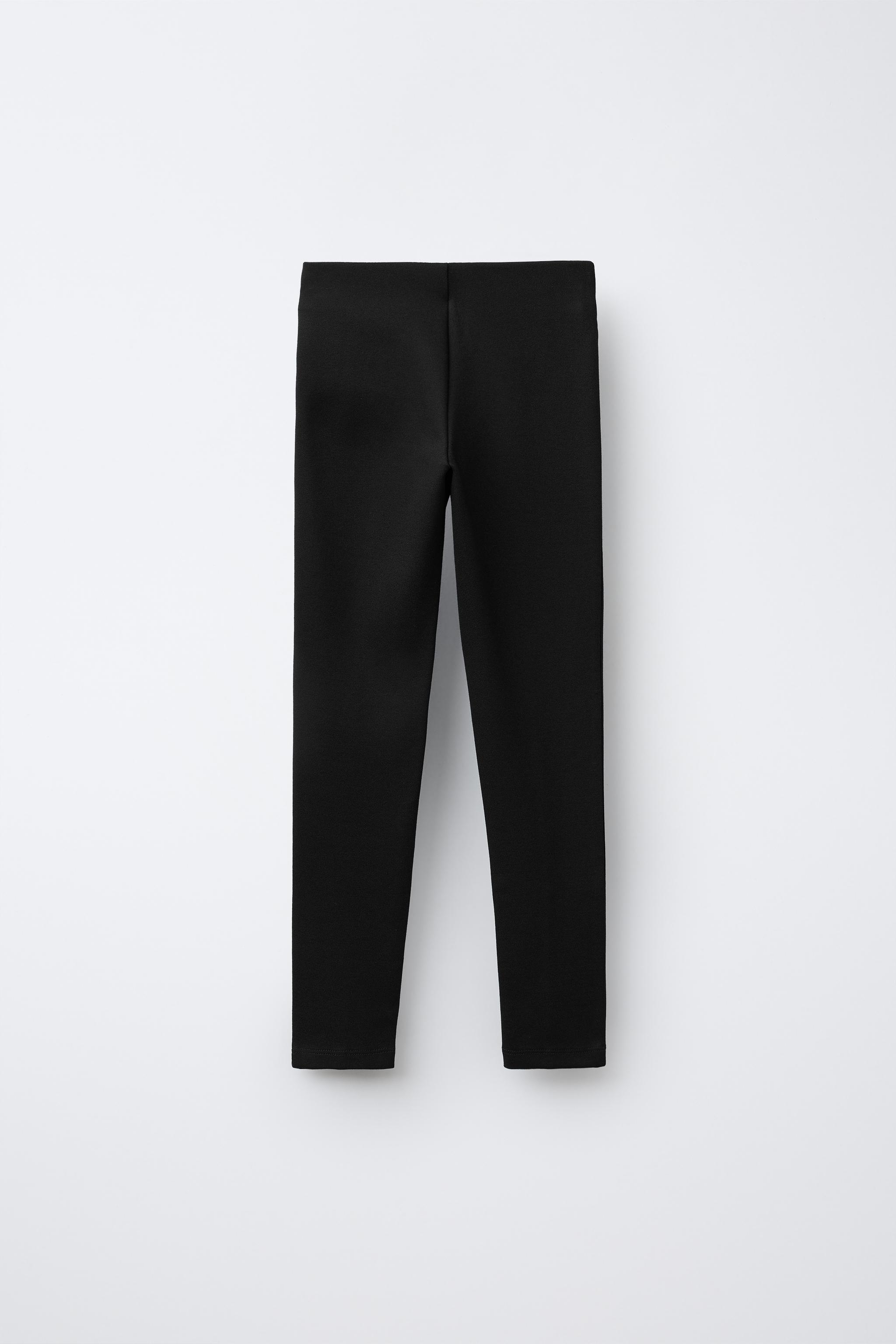 PONTE KNIT BUTTON LEGGINGS