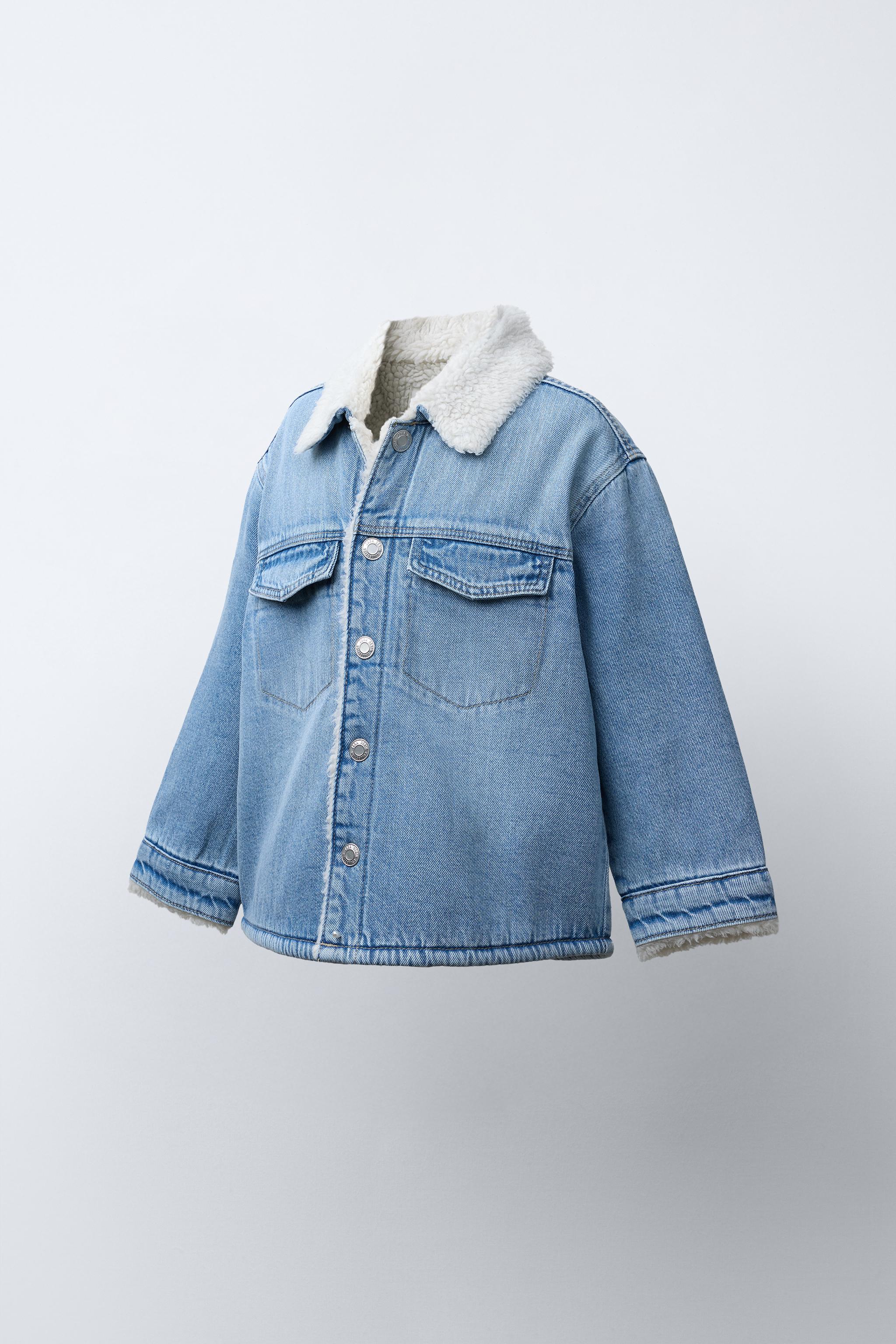 DENIM SHERPA OVERSHIRT