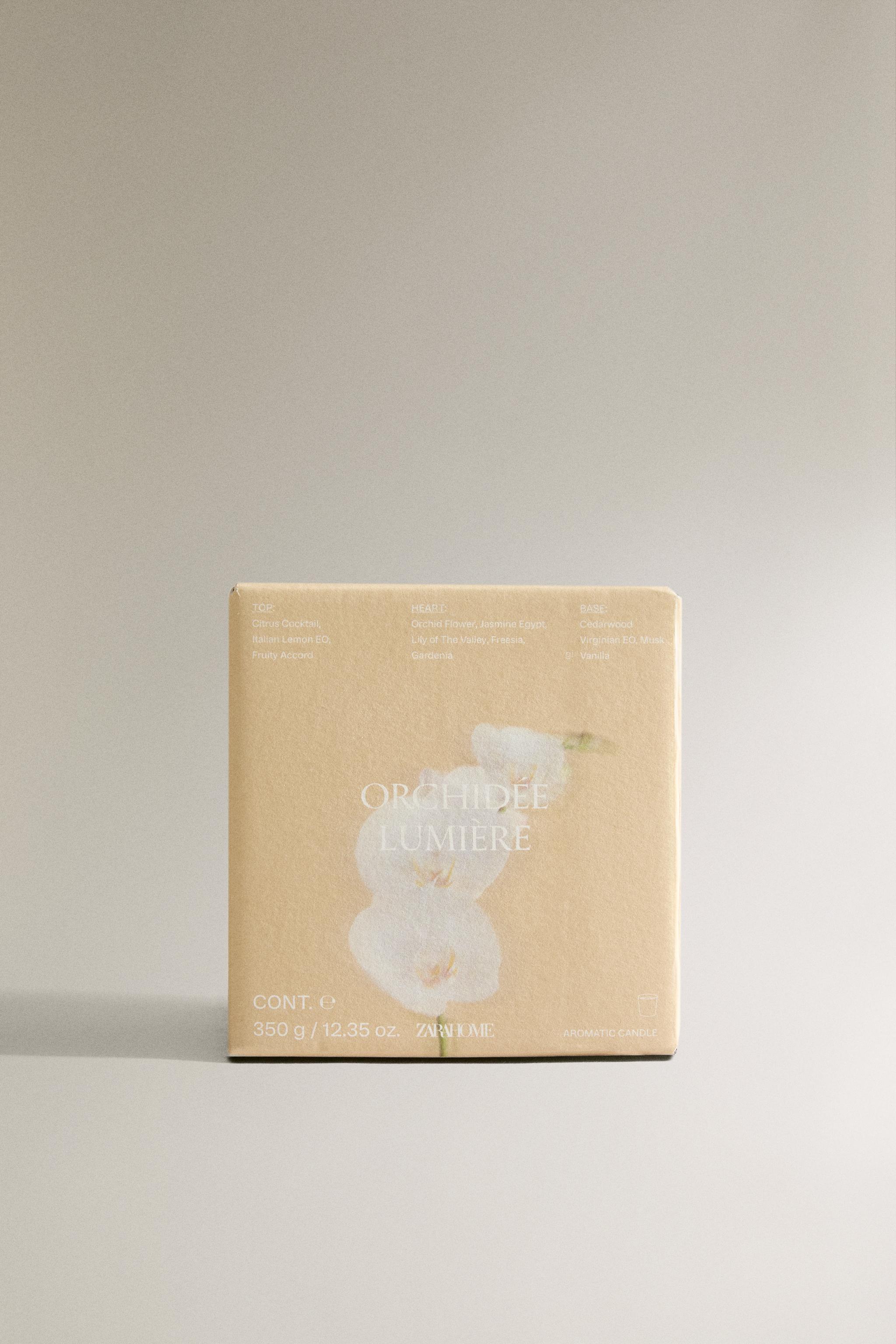 (350 G) ORCHIDÉE LUMIÈRE SCENTED CANDLE