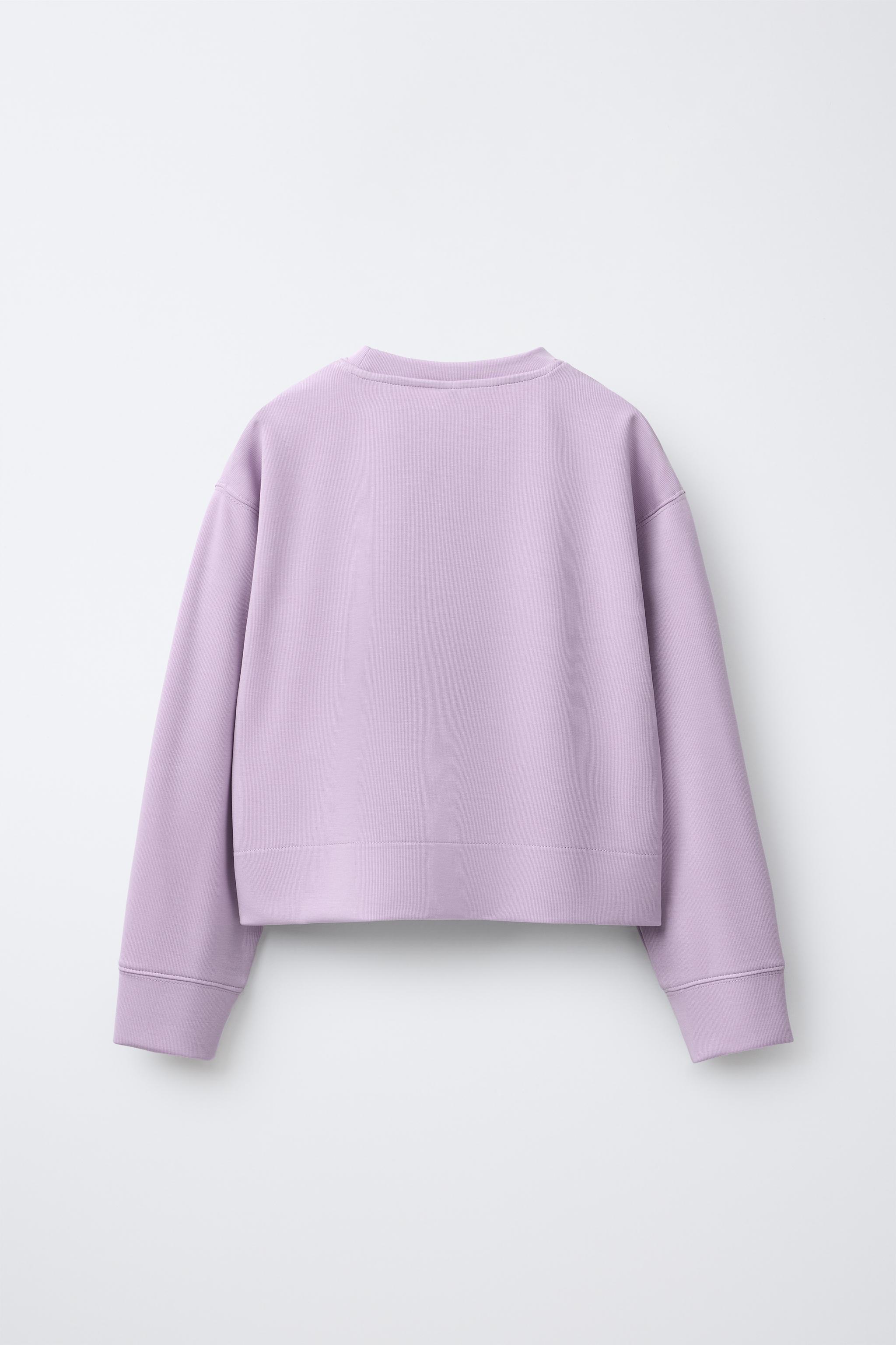 SWEATSHIRT WITH MODAL TEXT