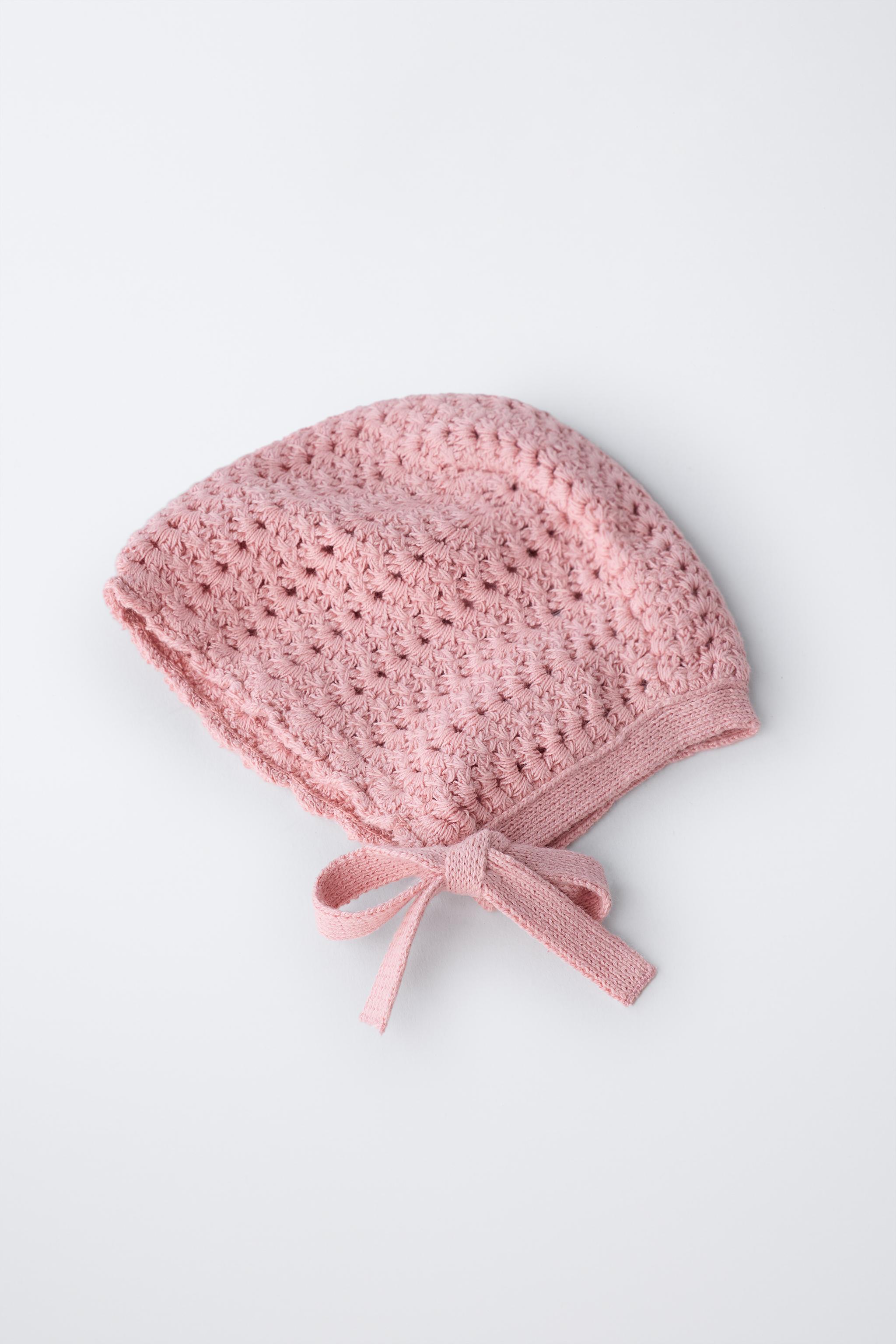 CROCHET KNIT BONNET