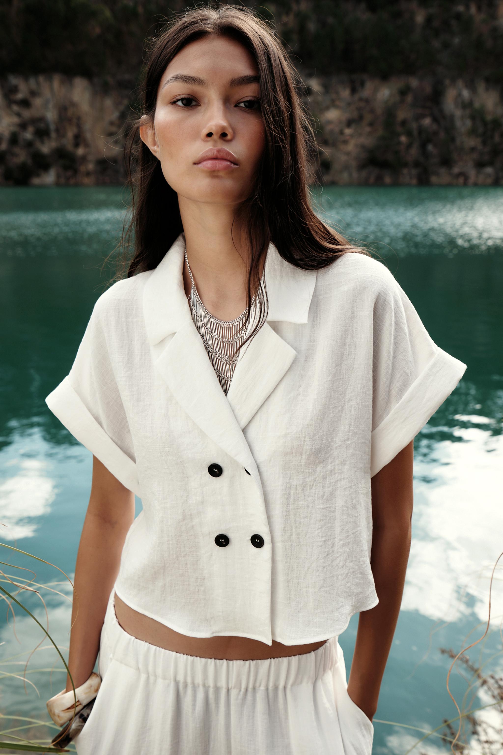 CROSSOVER SHORT SHIRT