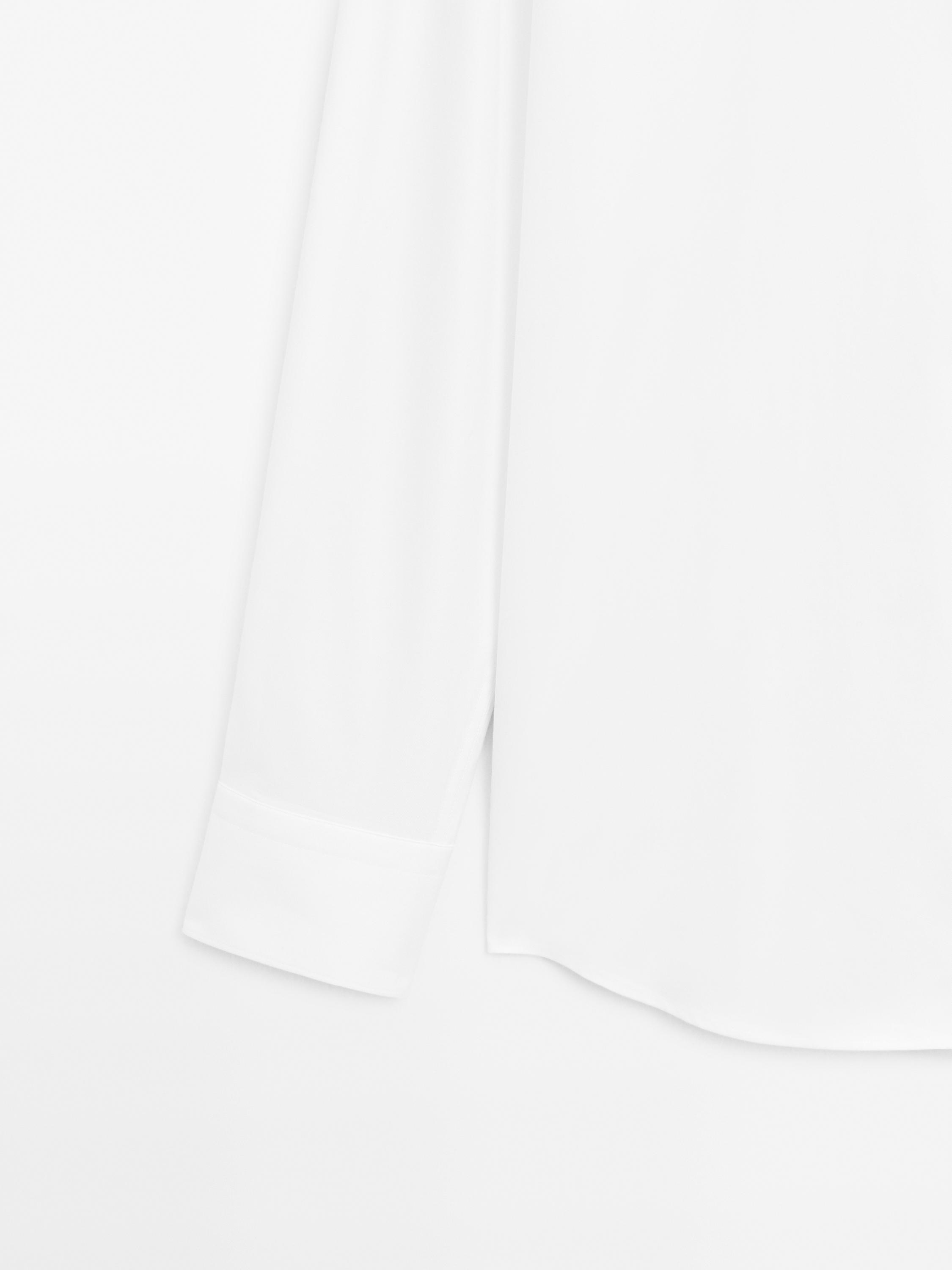 Slim fit 100% cotton shirt