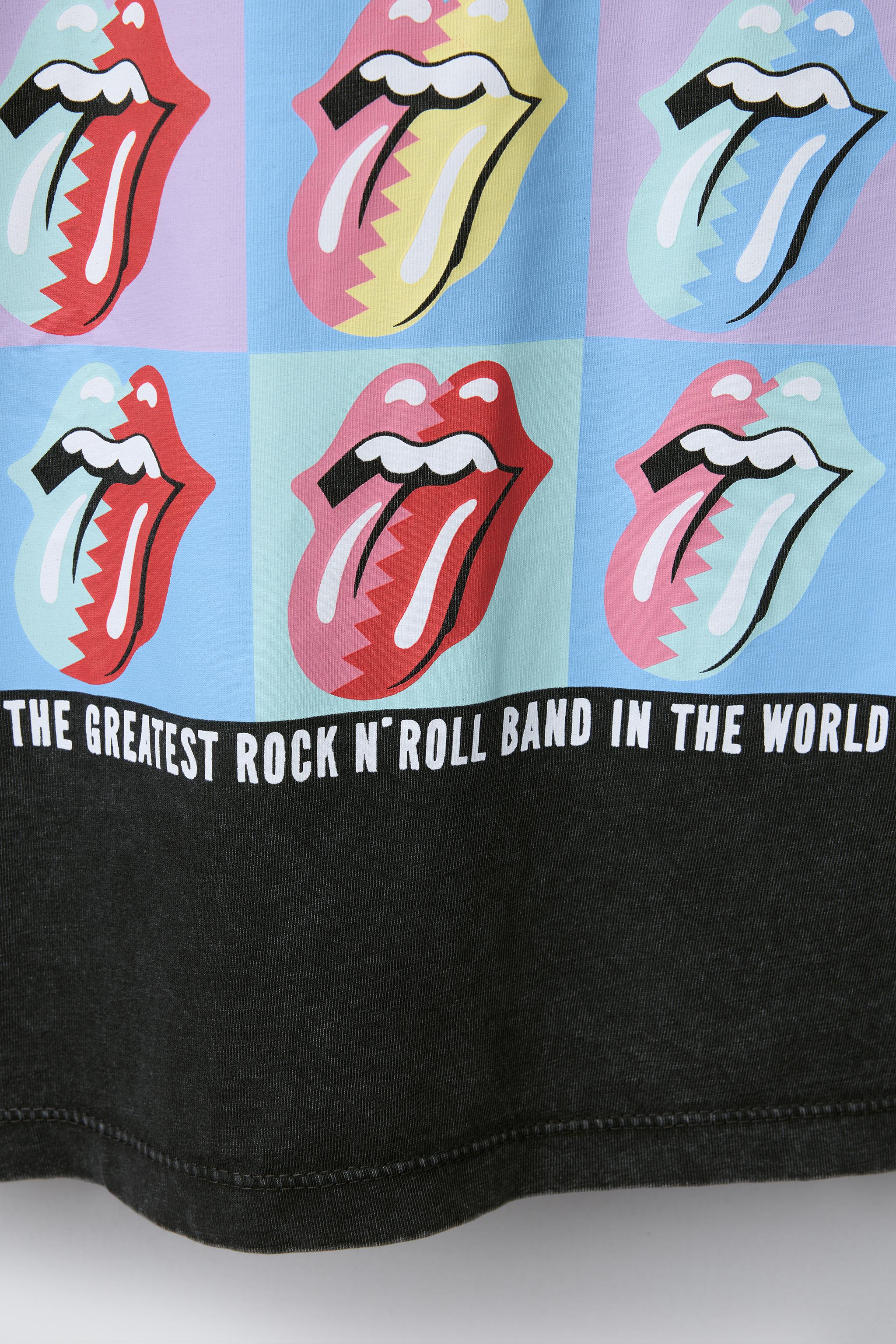 ROLLING STONES © WASHED EFFECT T-SHIRT