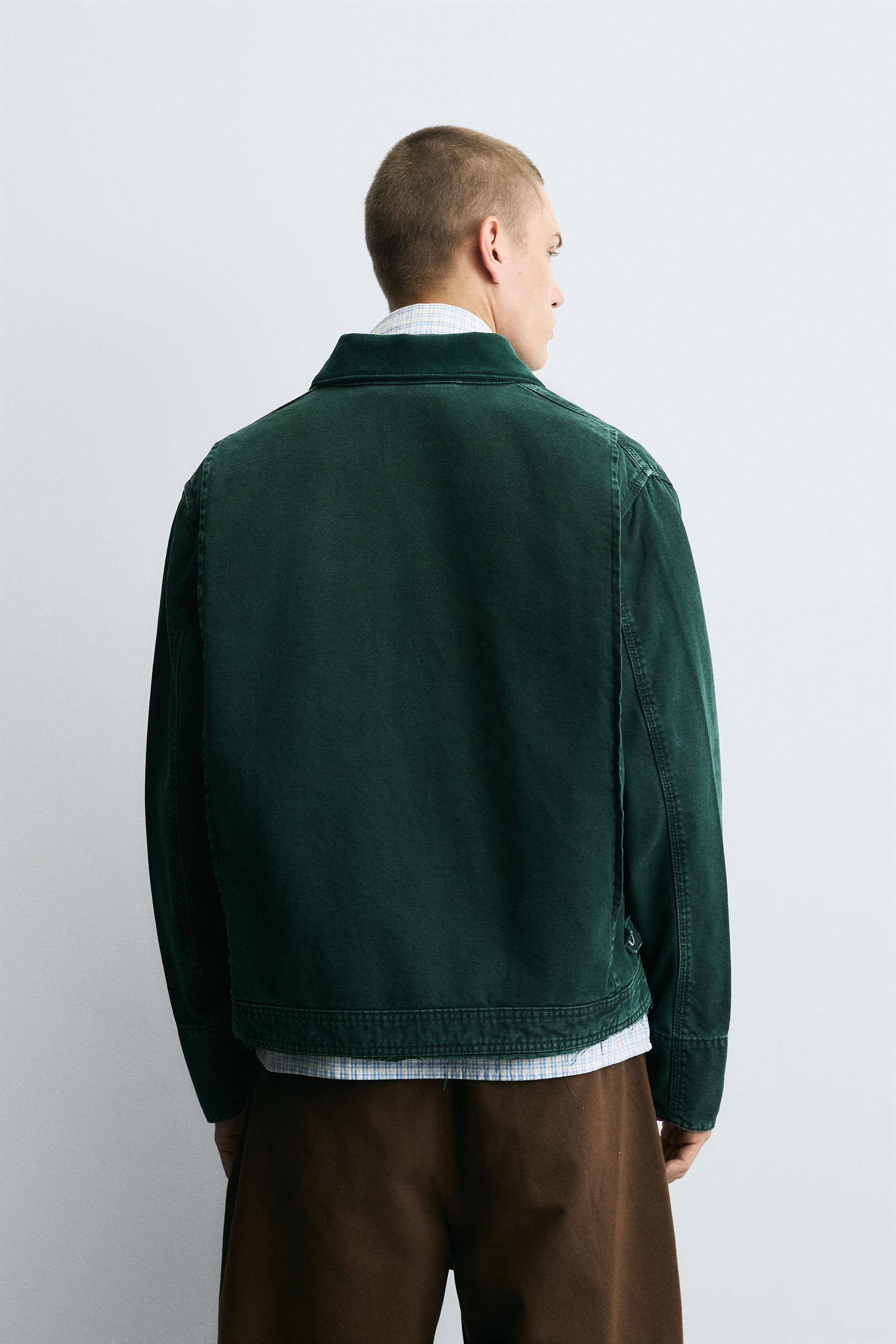 CROPPED FIT DENIM JACKET