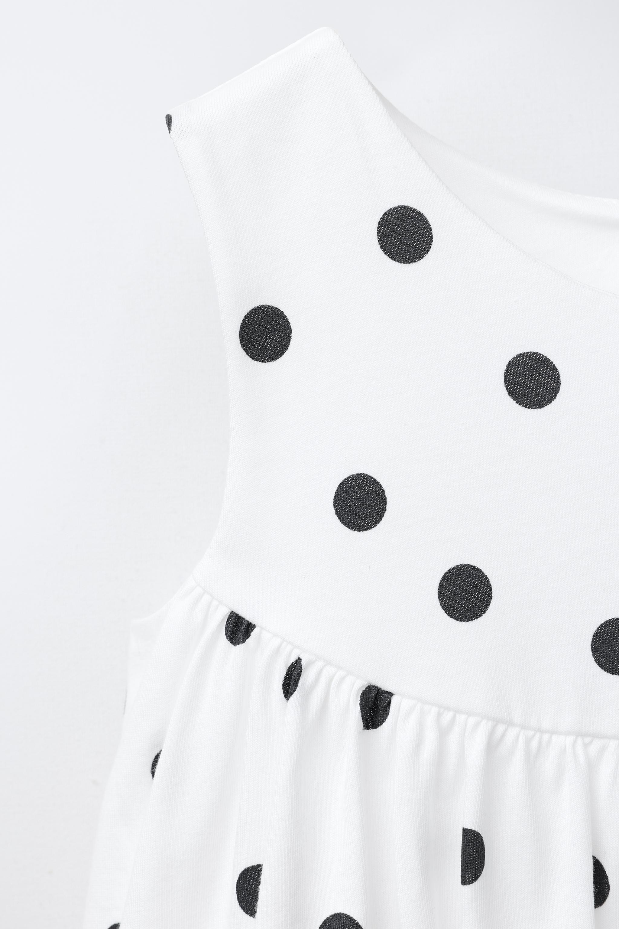 POLKA DOT BALLOON T-SHIRT