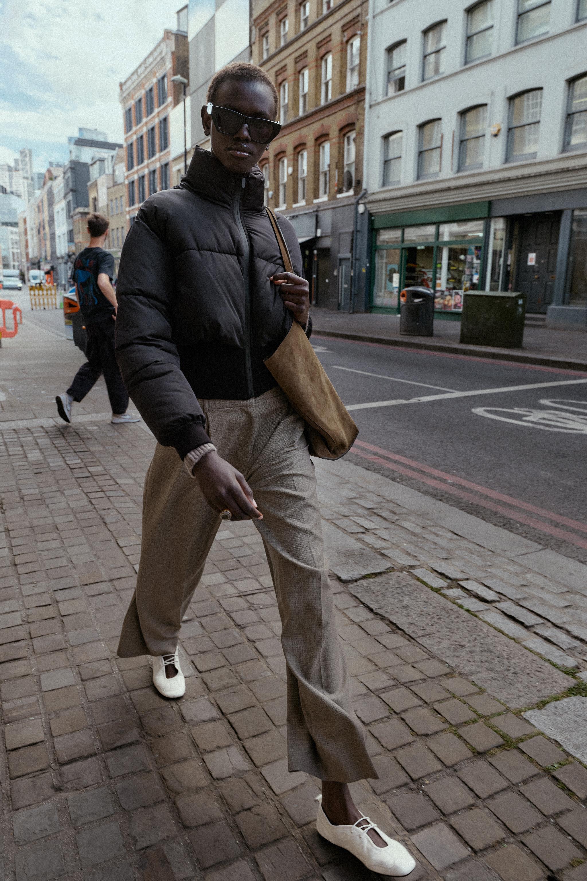 COMBINATION CROPPED PADDED JACKET