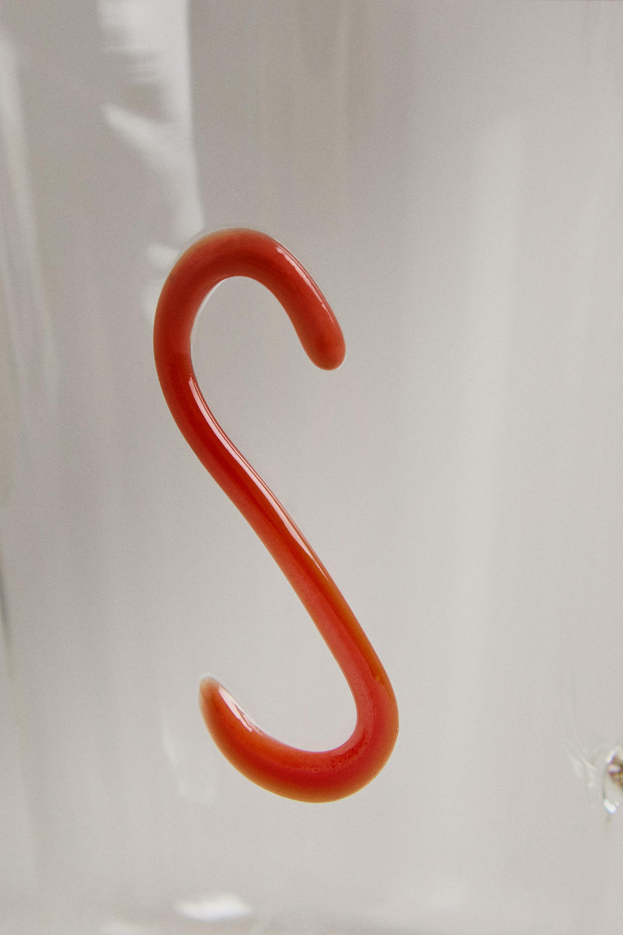 BOROSILICATE MUG WITH INITIAL S