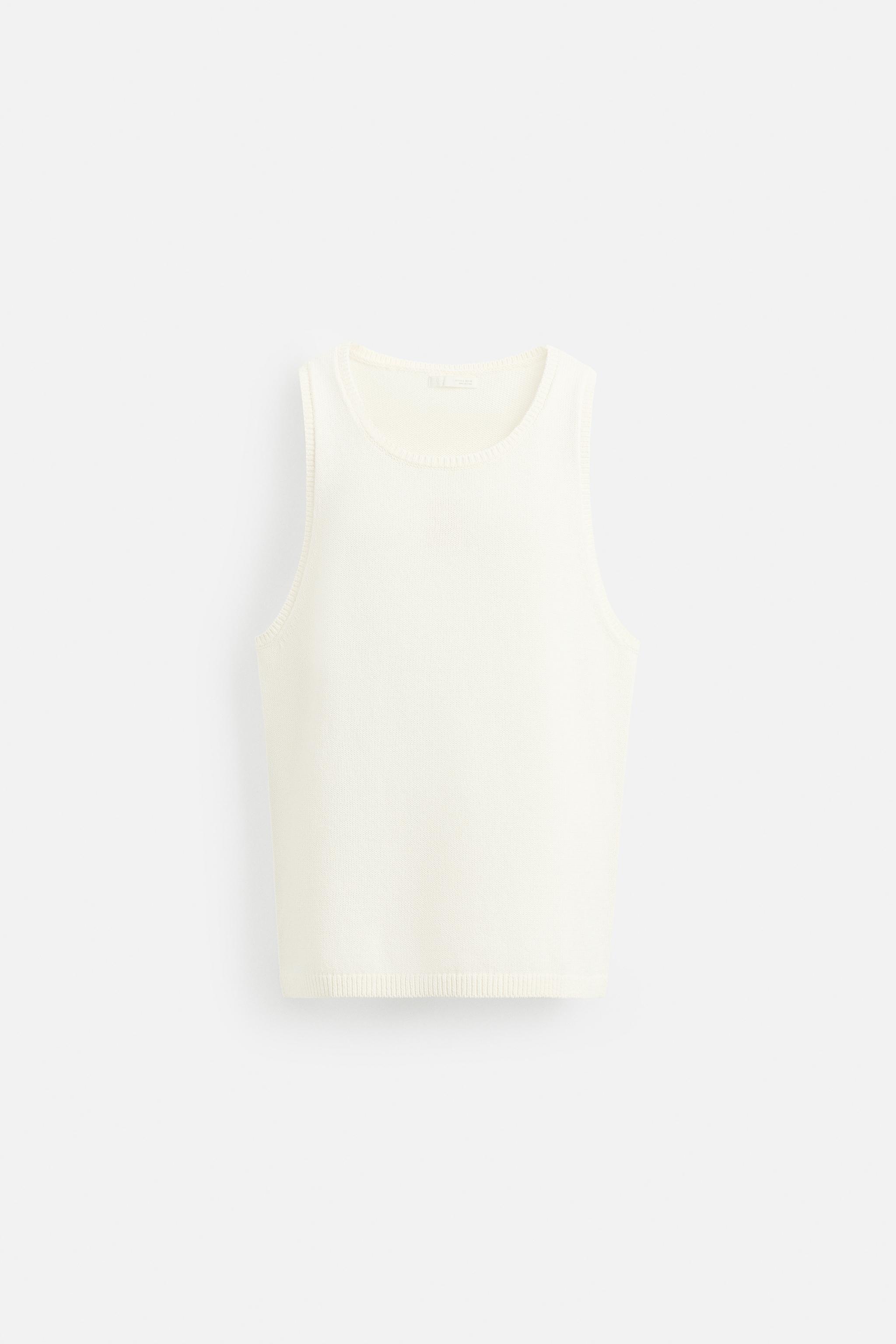 TEXTURED KNIT TANK TOP