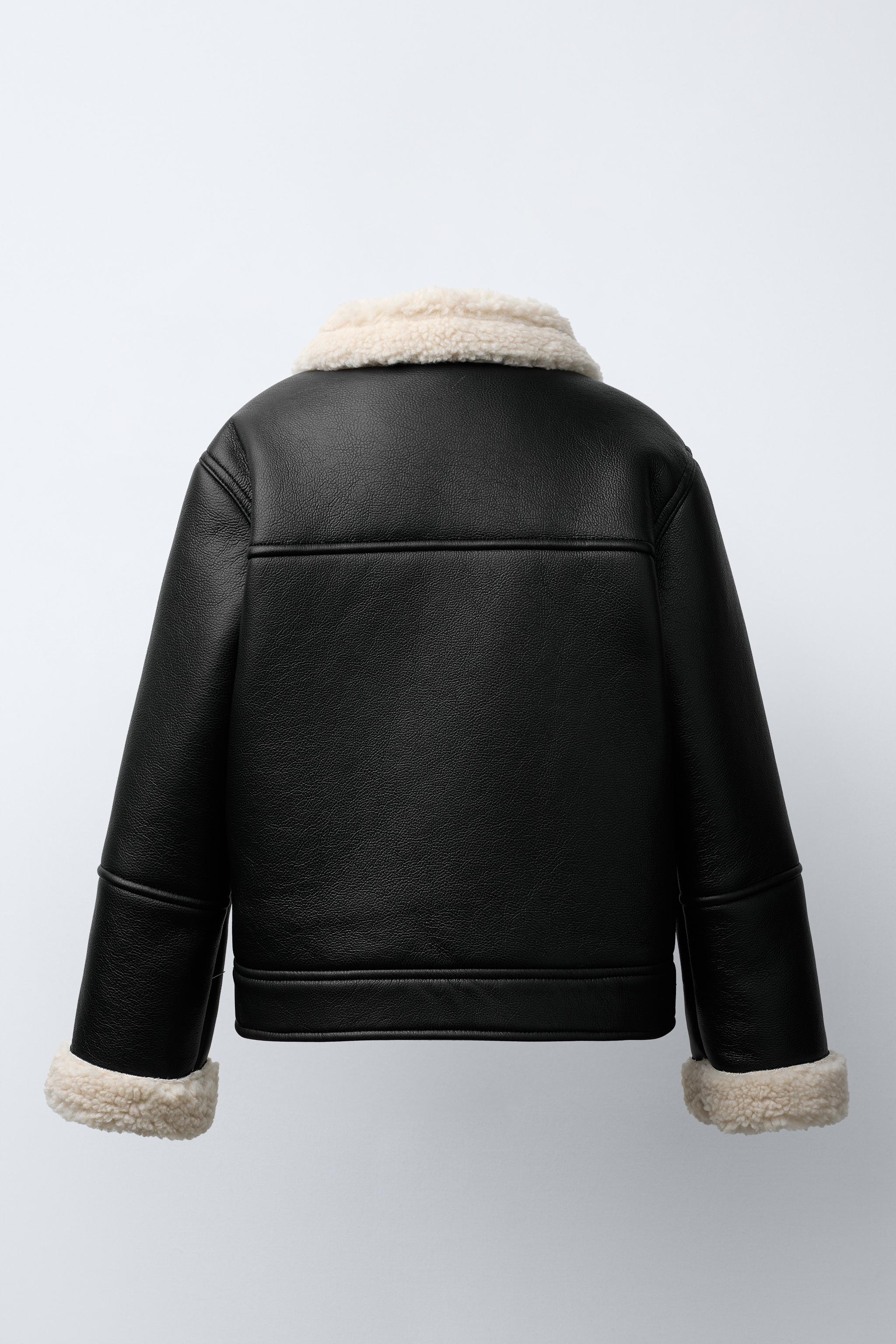 DOUBLE-FACED BIKER JACKET