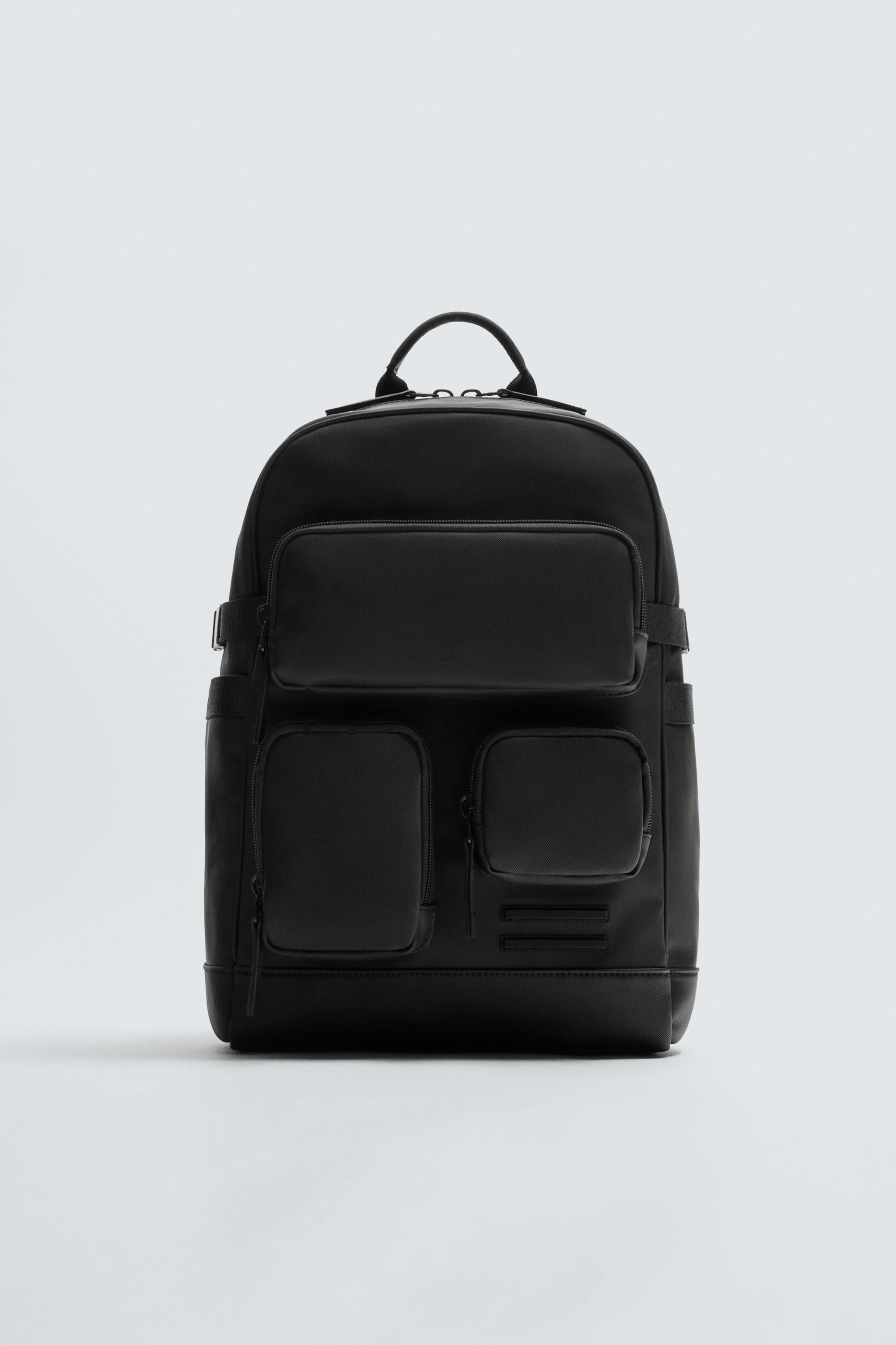 RUBBERIZED MULTI-POCKET BACKPACK