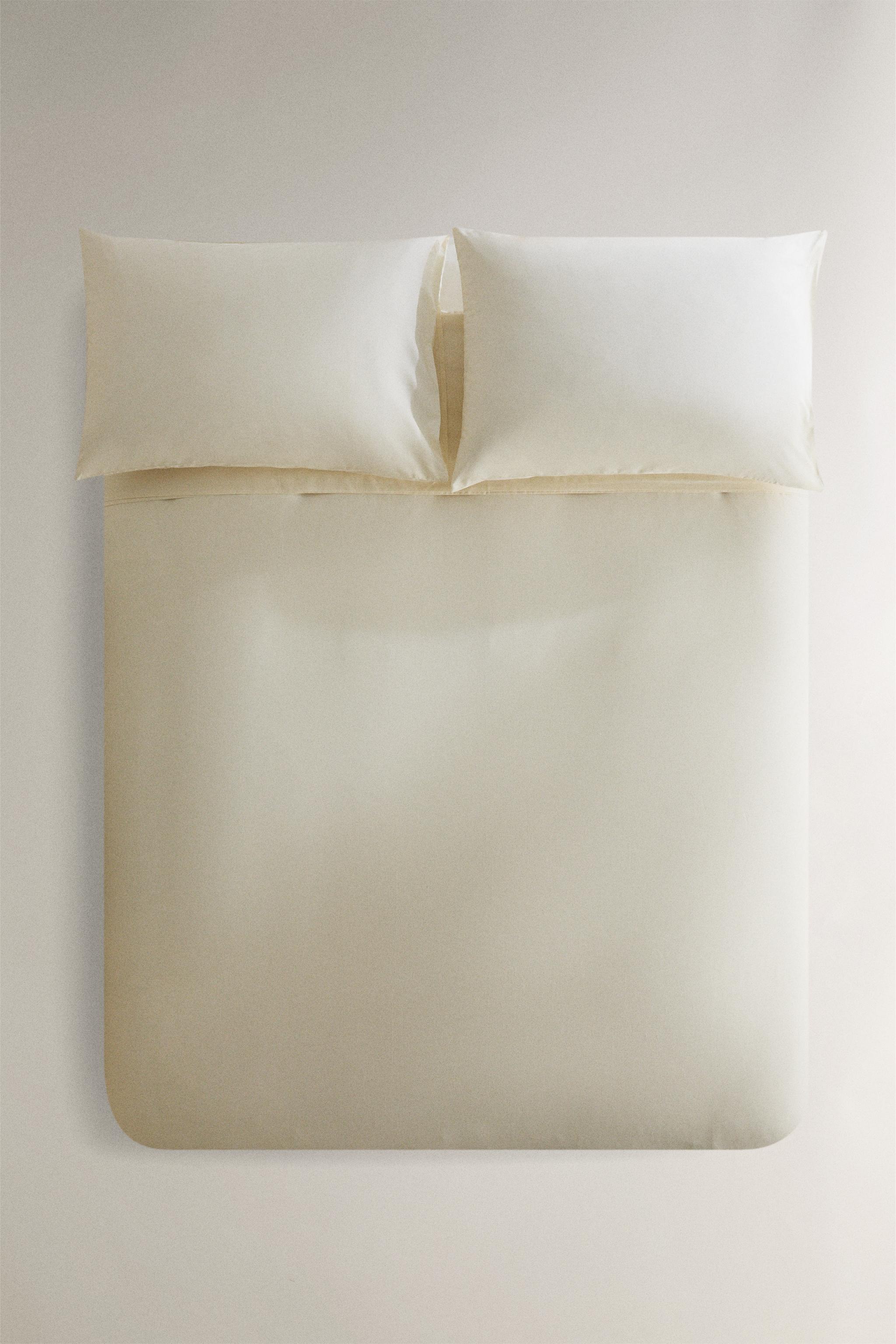 PERCALE COTTON DUVET COVER (200 THREAD COUNT)