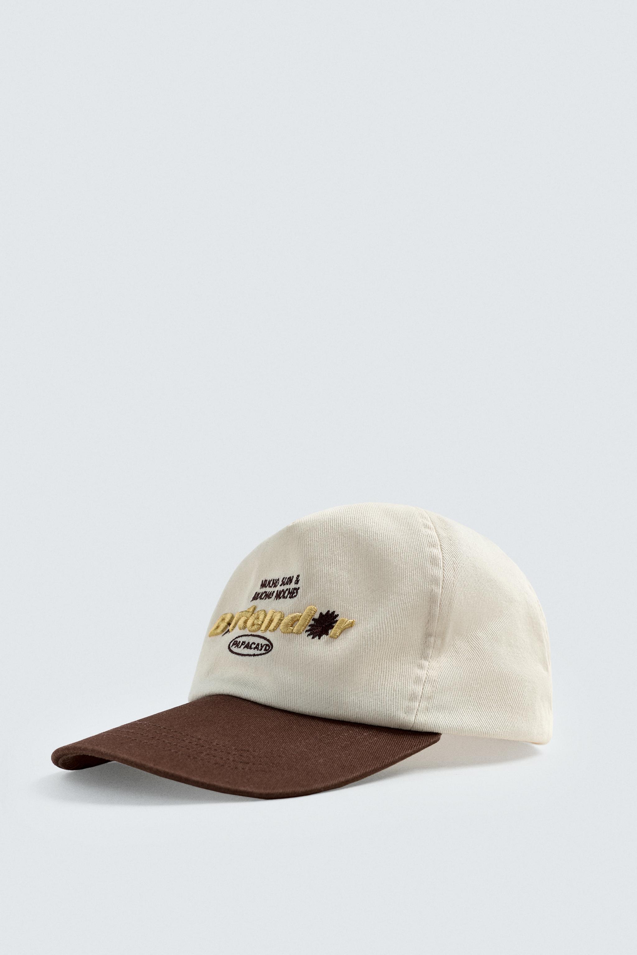 EMBROIDERED FLAT VISOR CAP