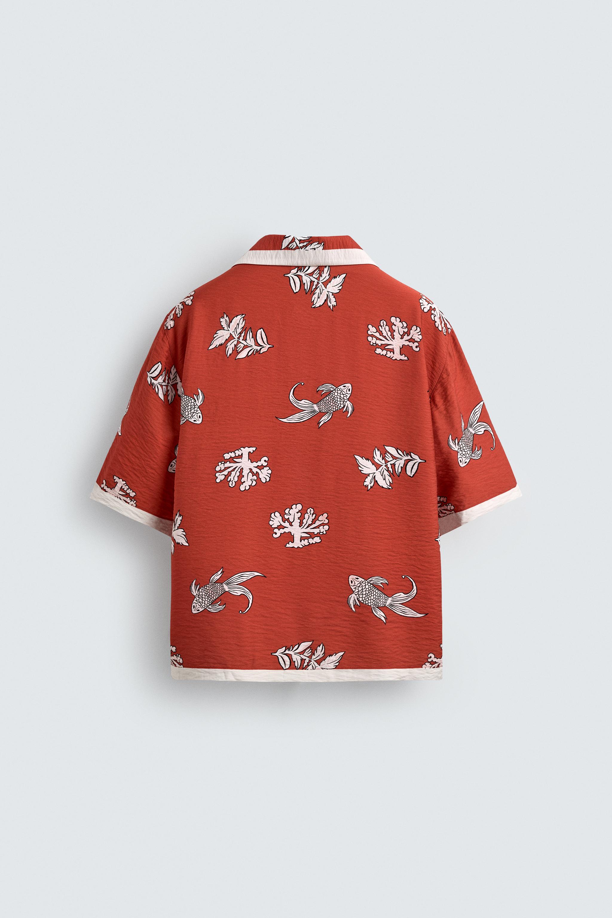 CARP PRINT SHIRT