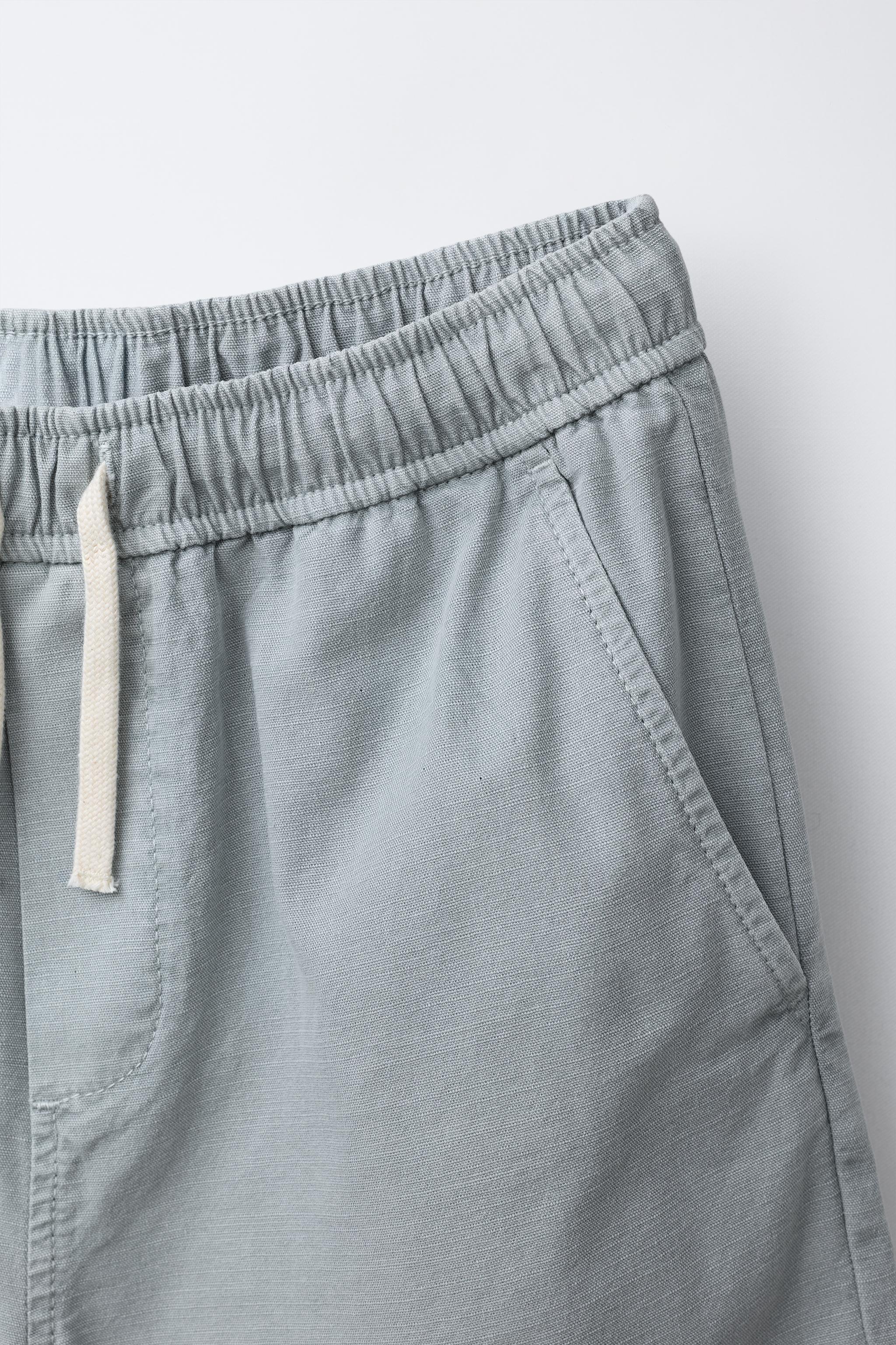COTTON LABEL SHORTS