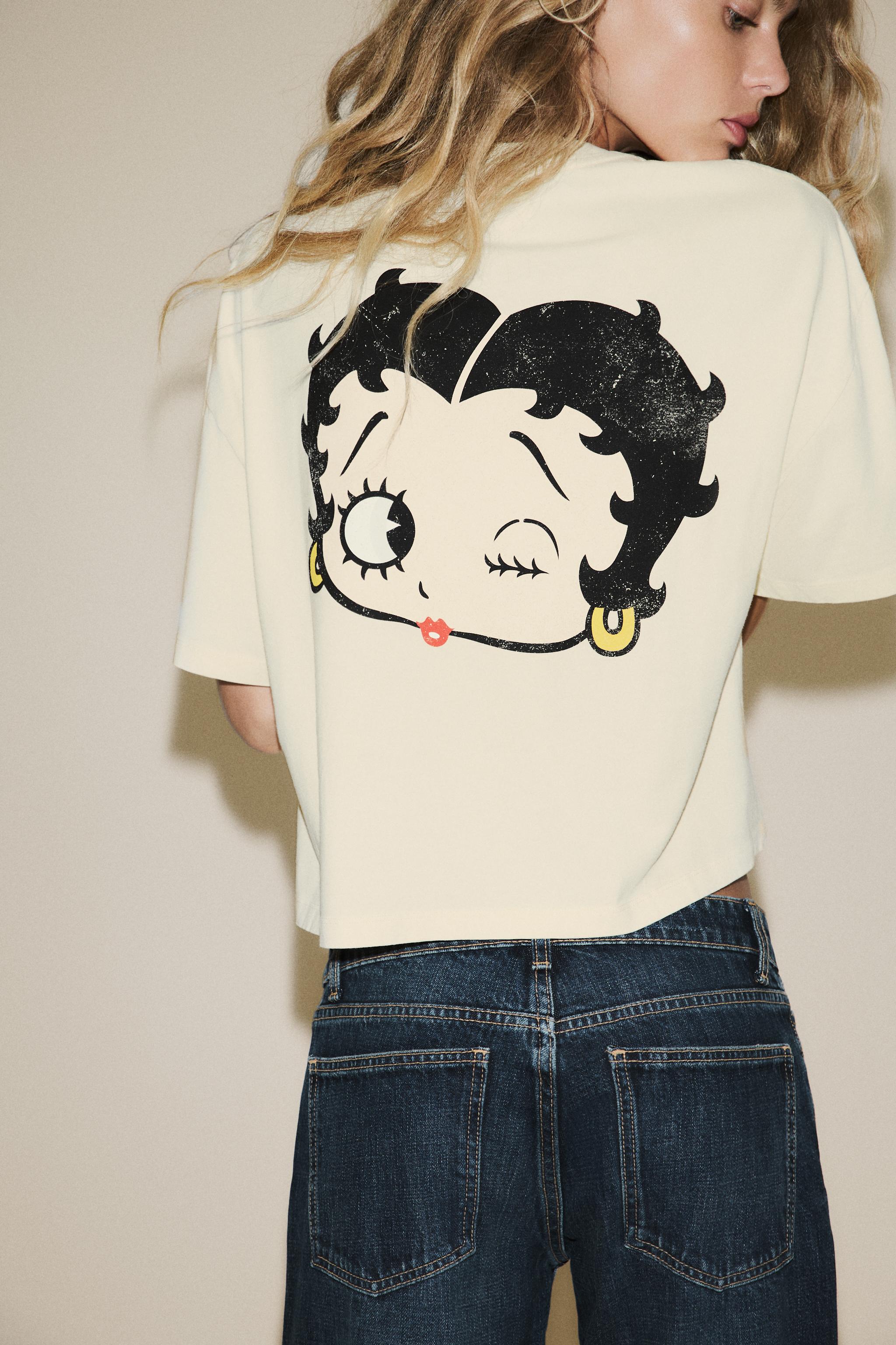 BETTY BOOP® WASHED EFFECT T-SHIRT
