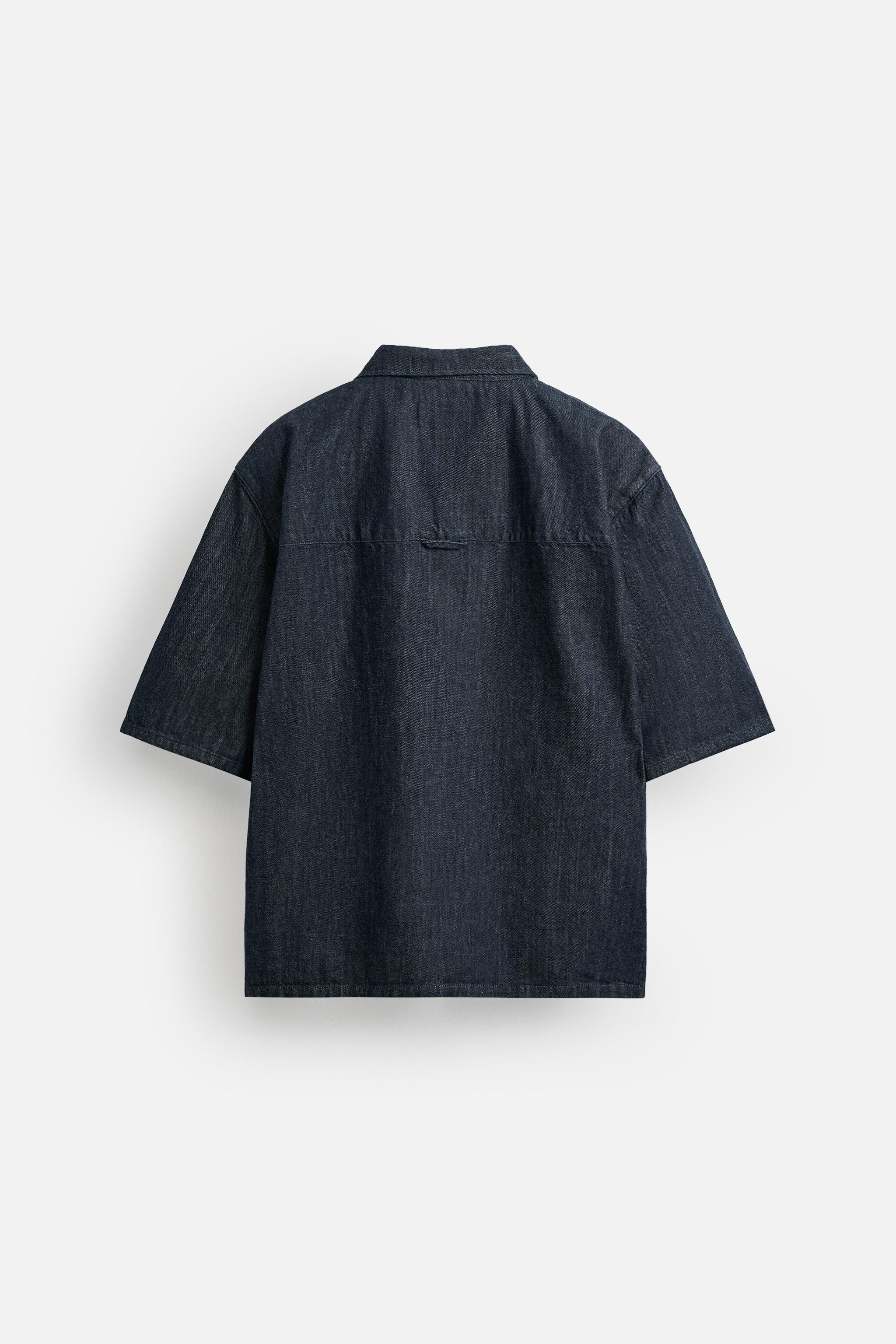 RELAXED FIT DENIM SHIRT