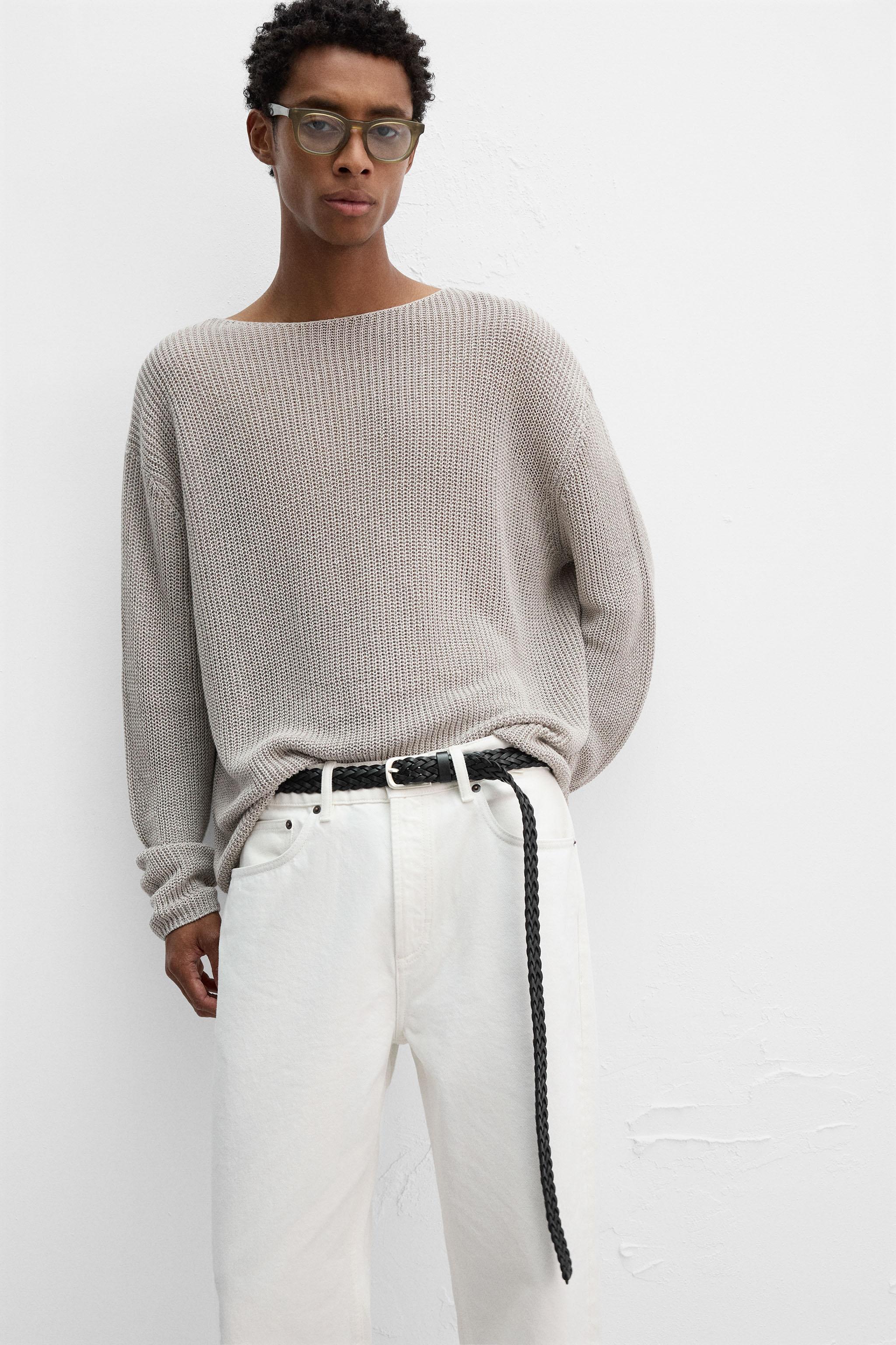 BRAIDED LEATHER BELT