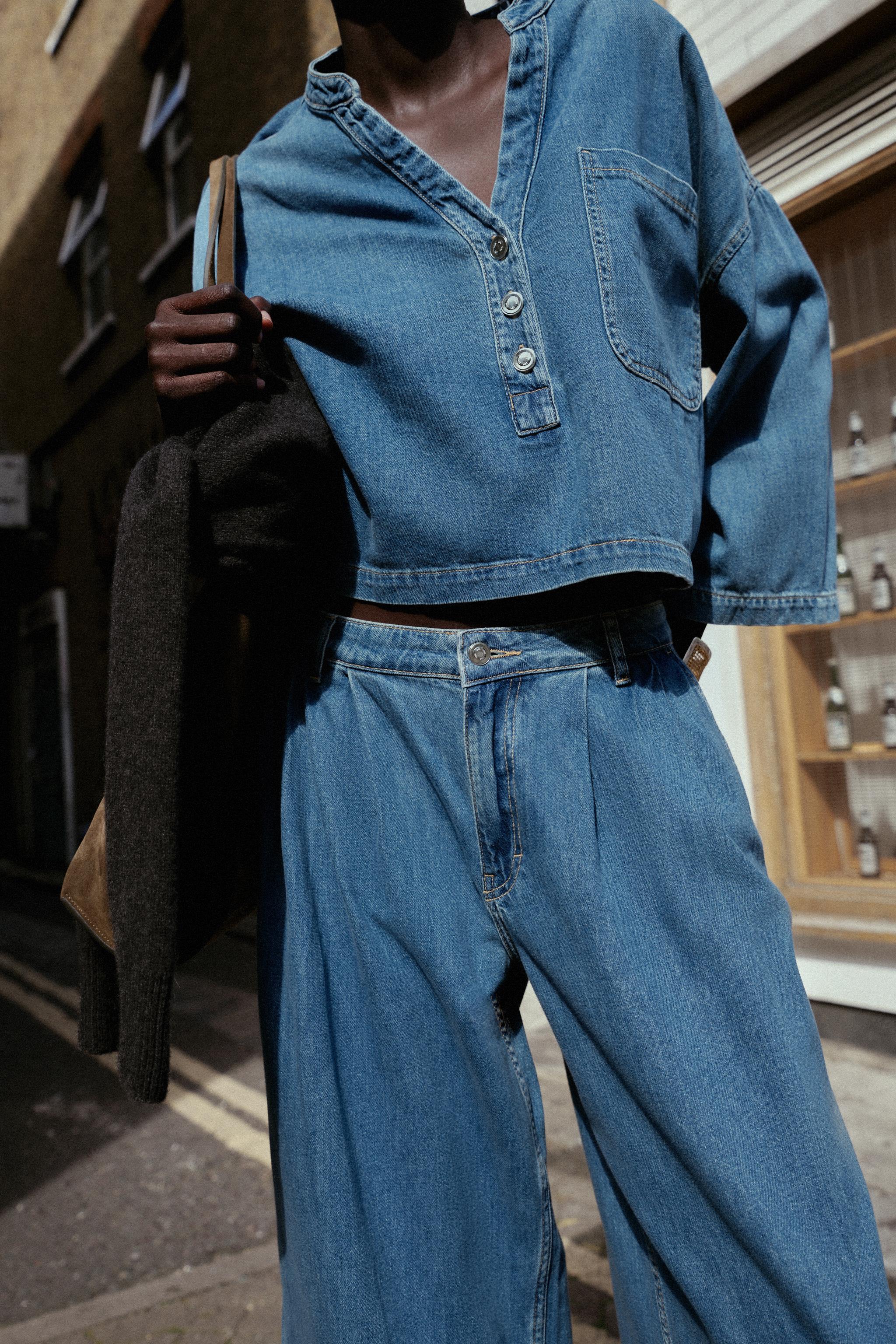 Z1975 MID-RISE WIDE LEG JEANS