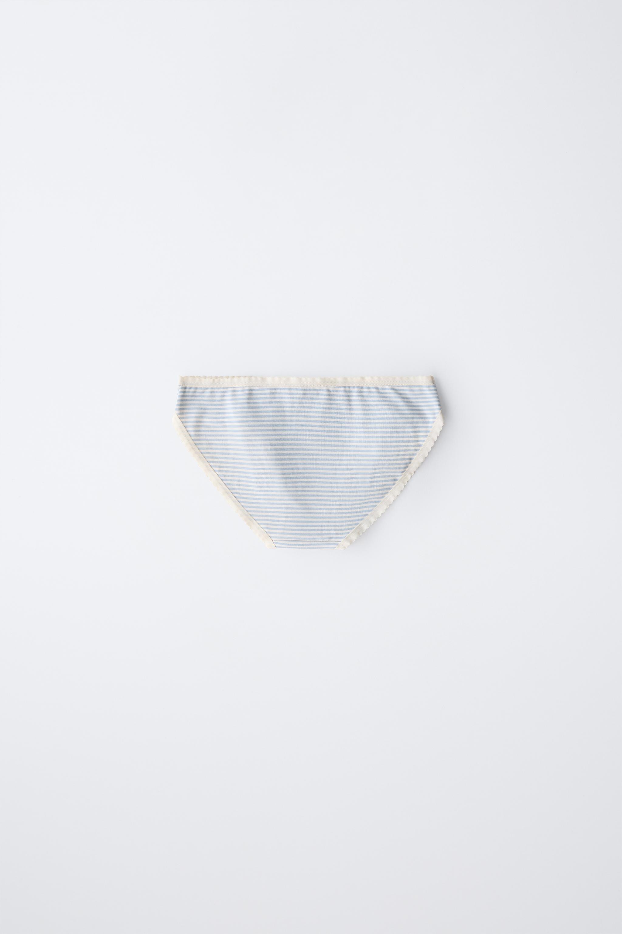 2-6 YEARS/ SIX-PACK OF FLORAL UNDERWEAR