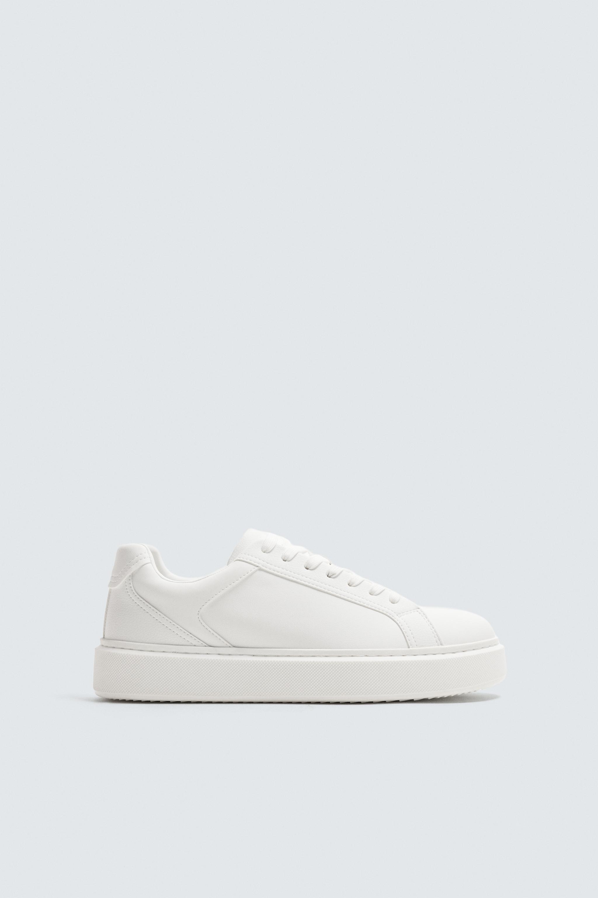 MONOCHROME THICK-SOLED SNEAKERS