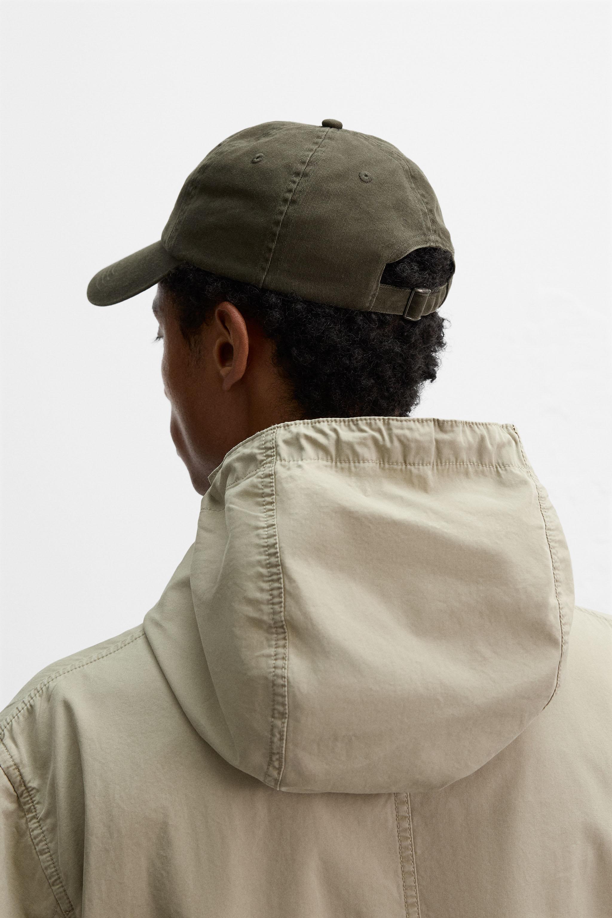 WASHED EMBROIDERED CAP