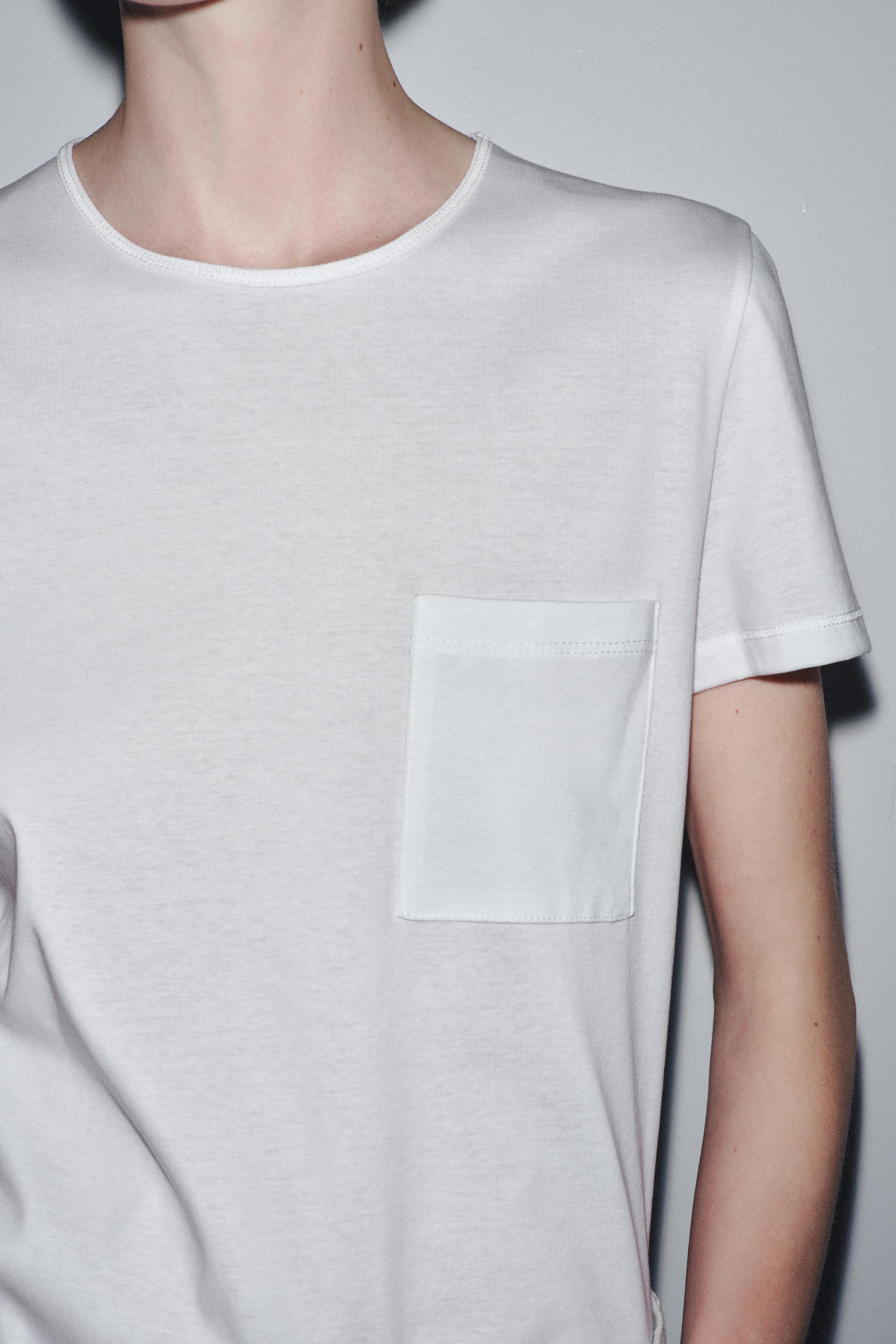 MERCERIZED COTTON T-SHIRT