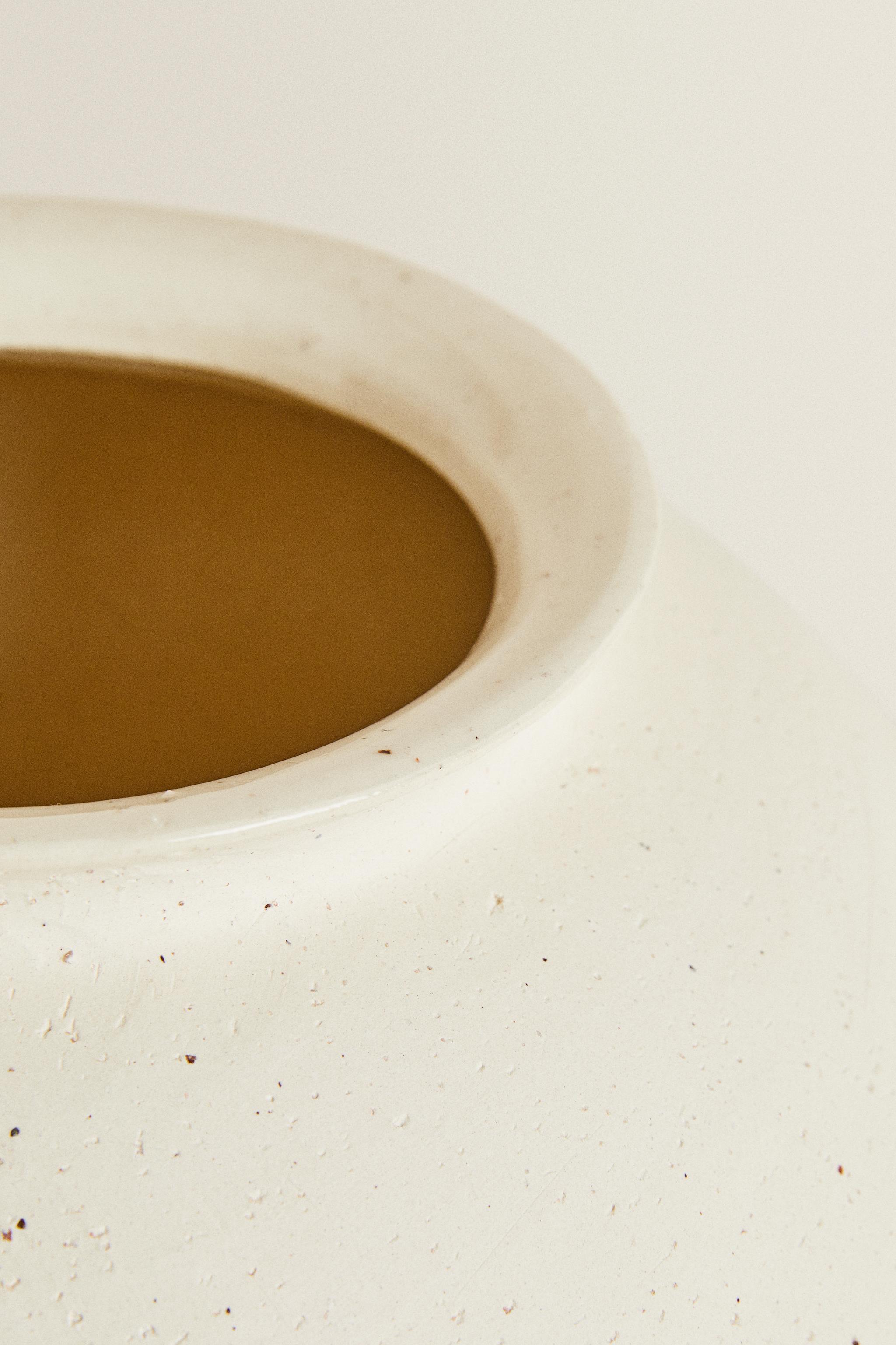 TEXTURED CERAMIC VASE