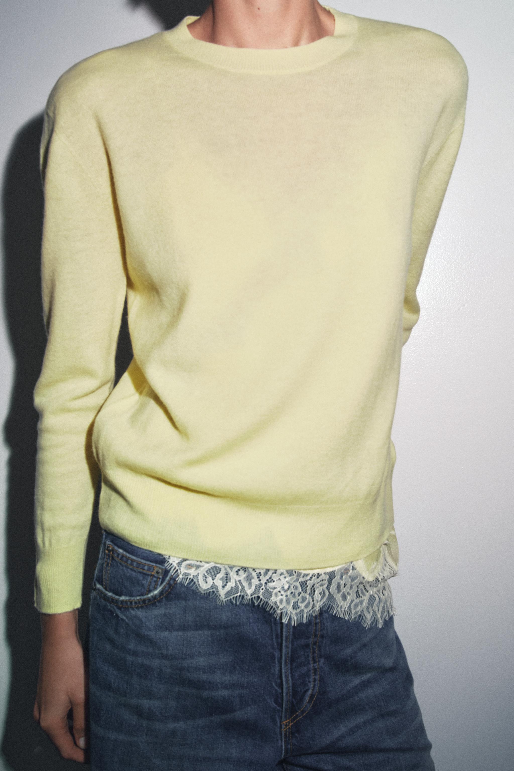 EXTRA SOFT 100% WOOL KNIT SWEATER
