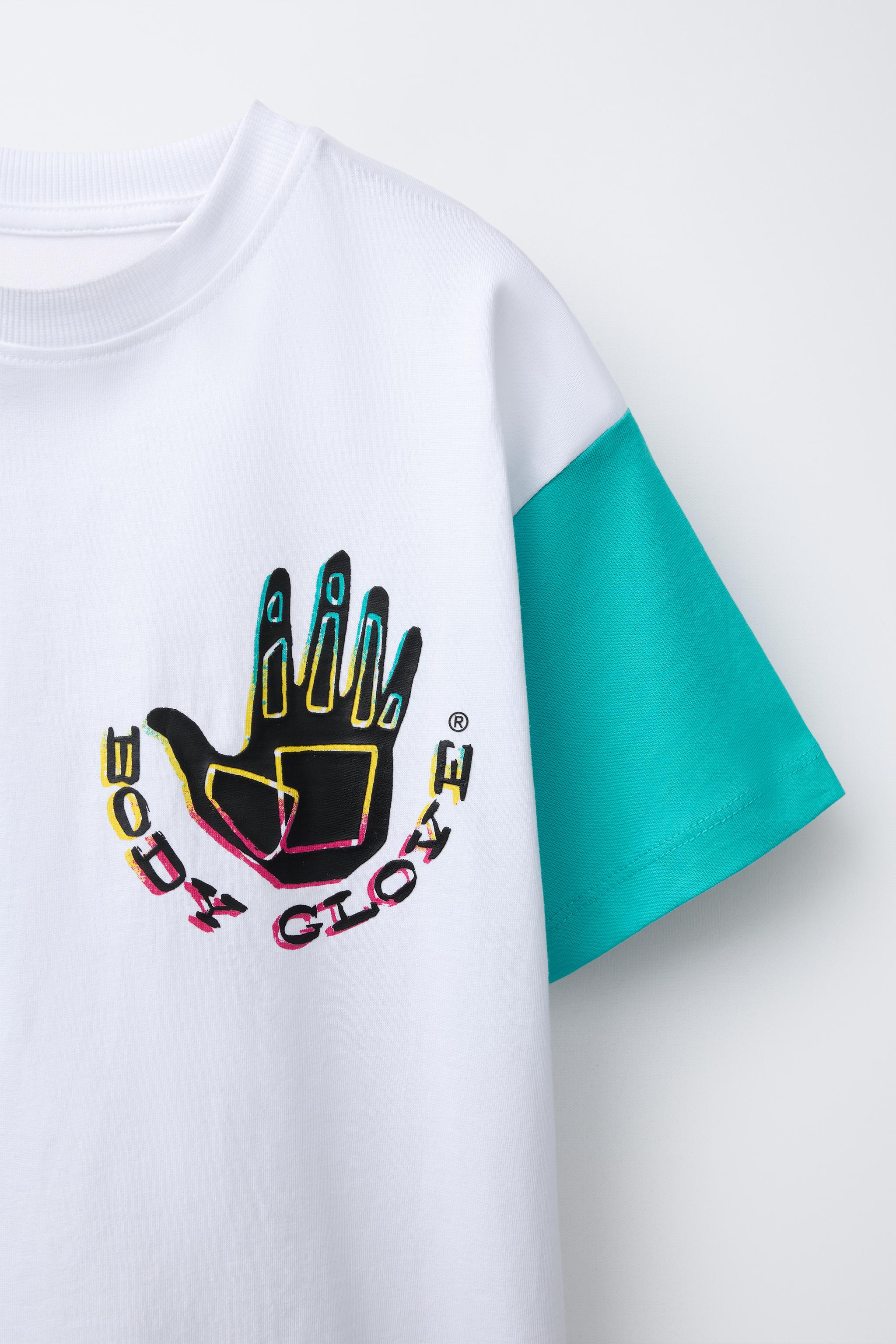 ZARA X BODY GLOVE ® CONTRAST SLEEVE T-SHIRT
