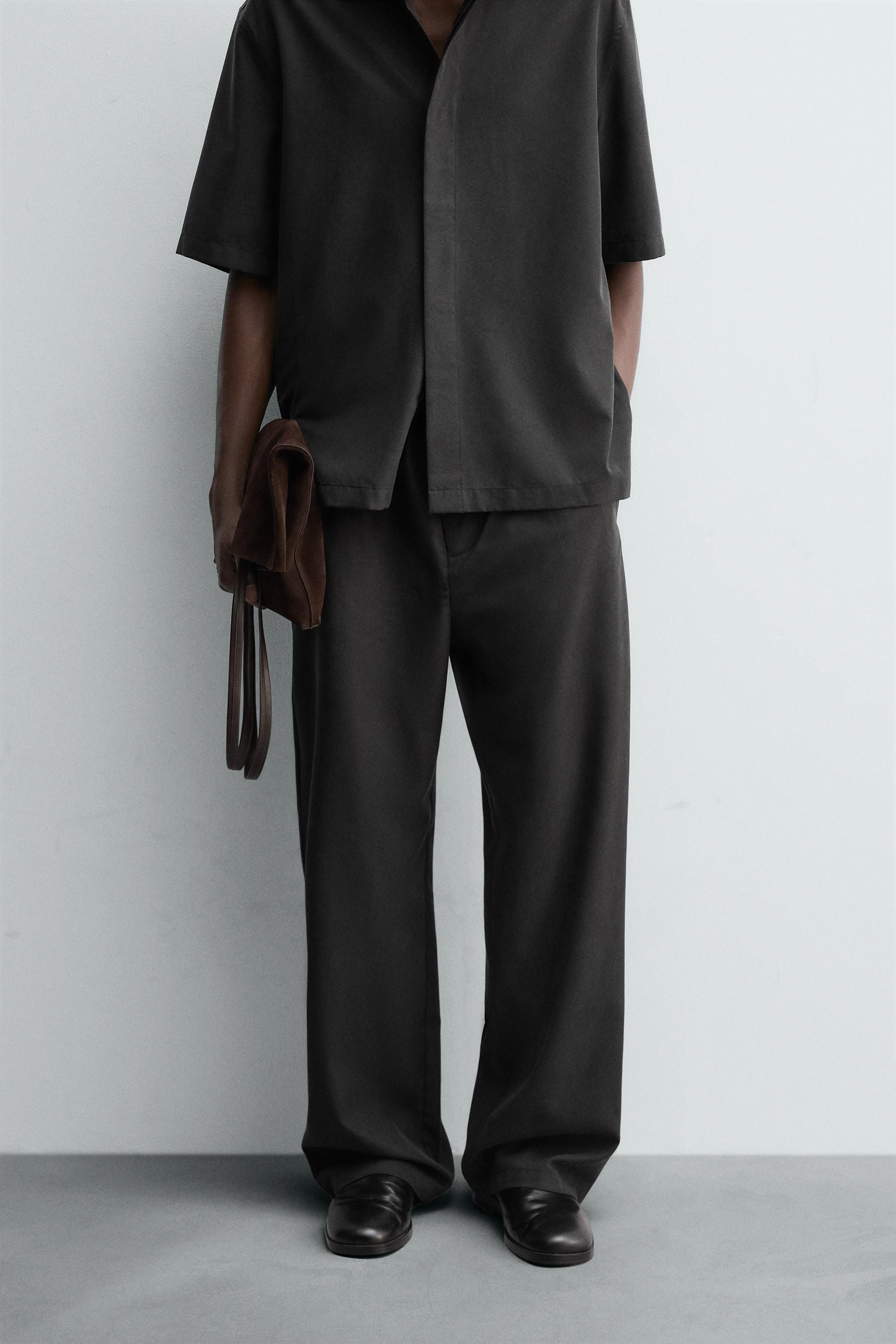 RELAXED FIT FLOWY PANTS