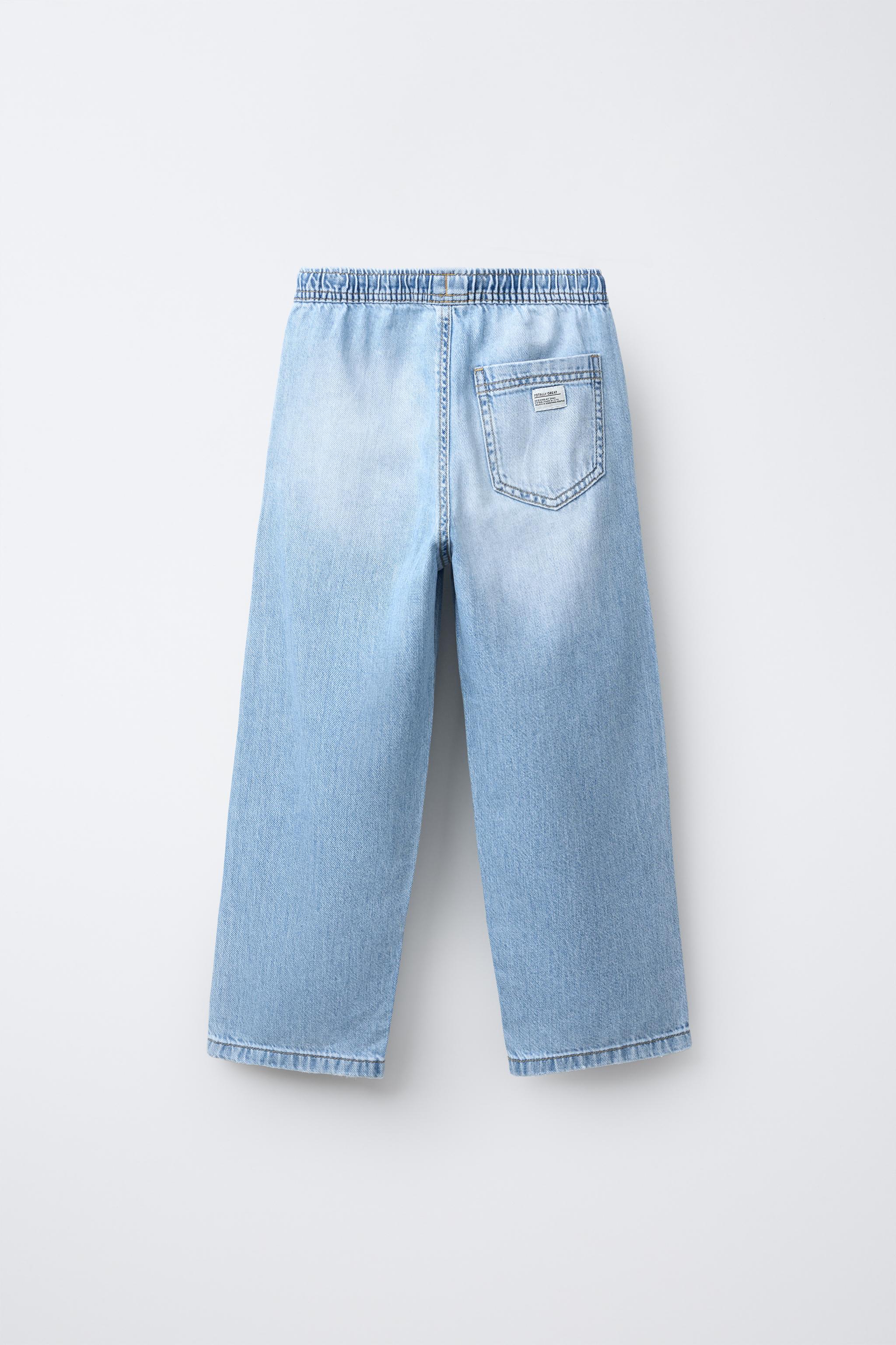 FLOWY STRAIGHT LEG JEANS