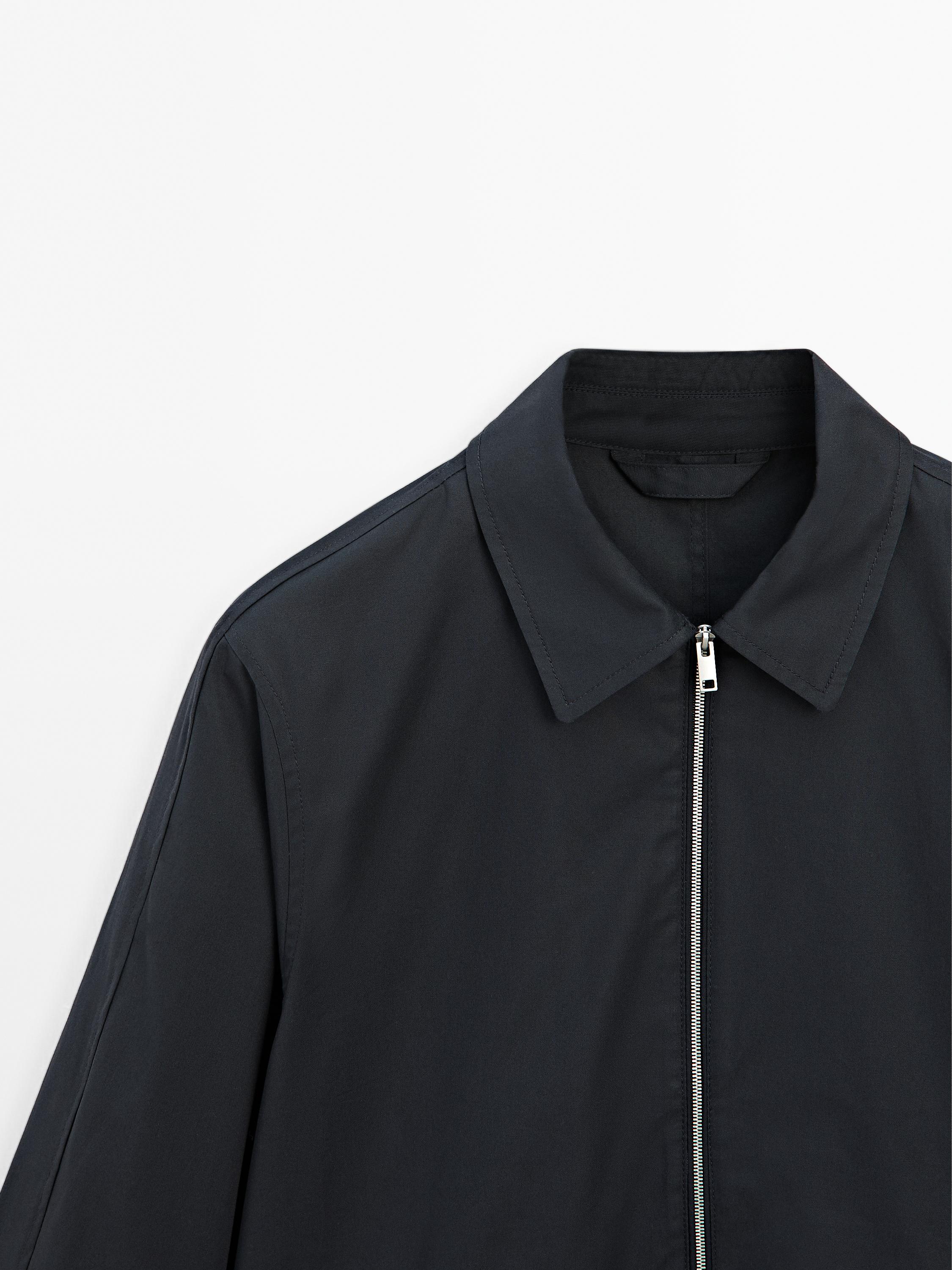 Water-repellent 100% cotton jacket