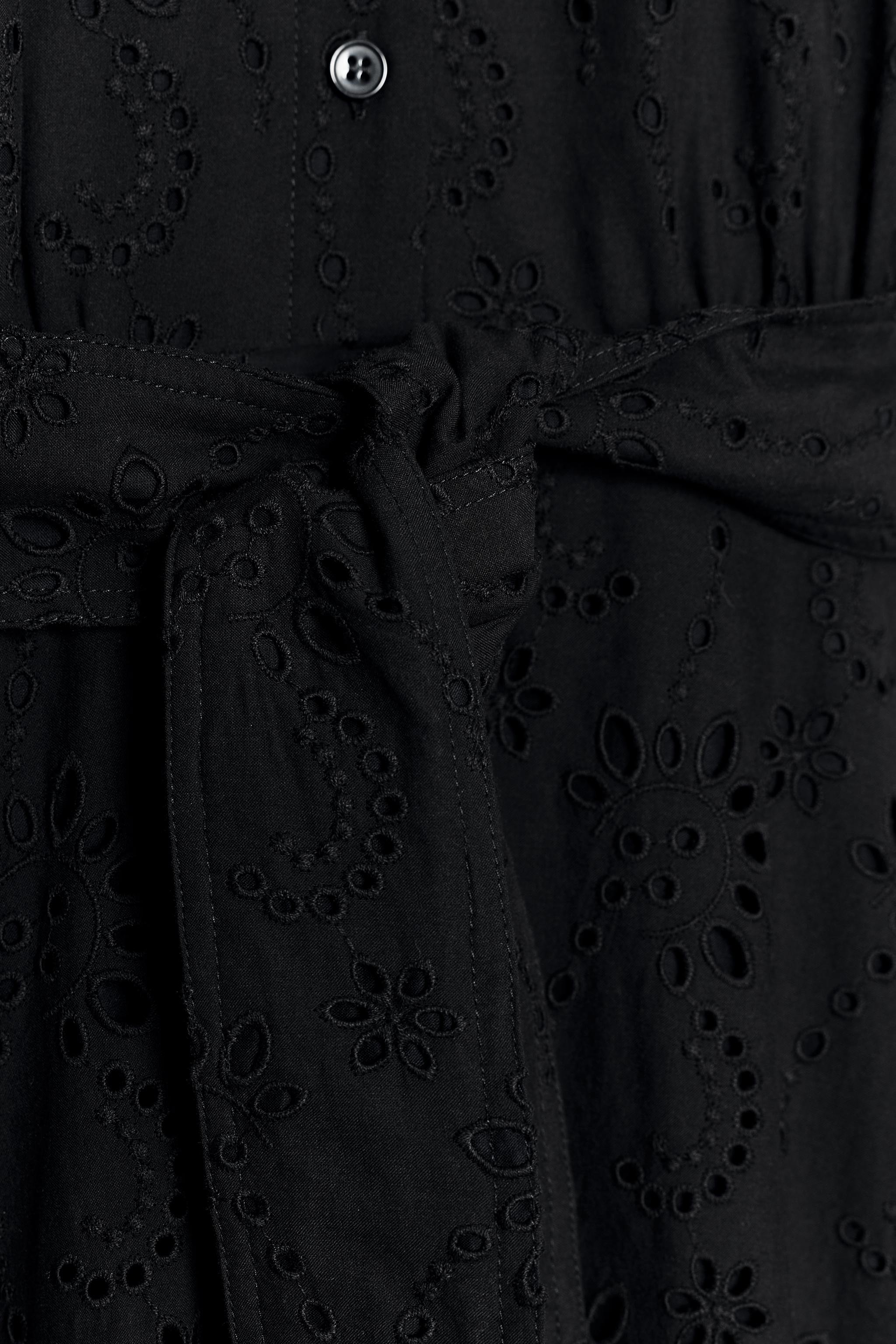 ZW COLLECTION EMBROIDERED SHIRT DRESS