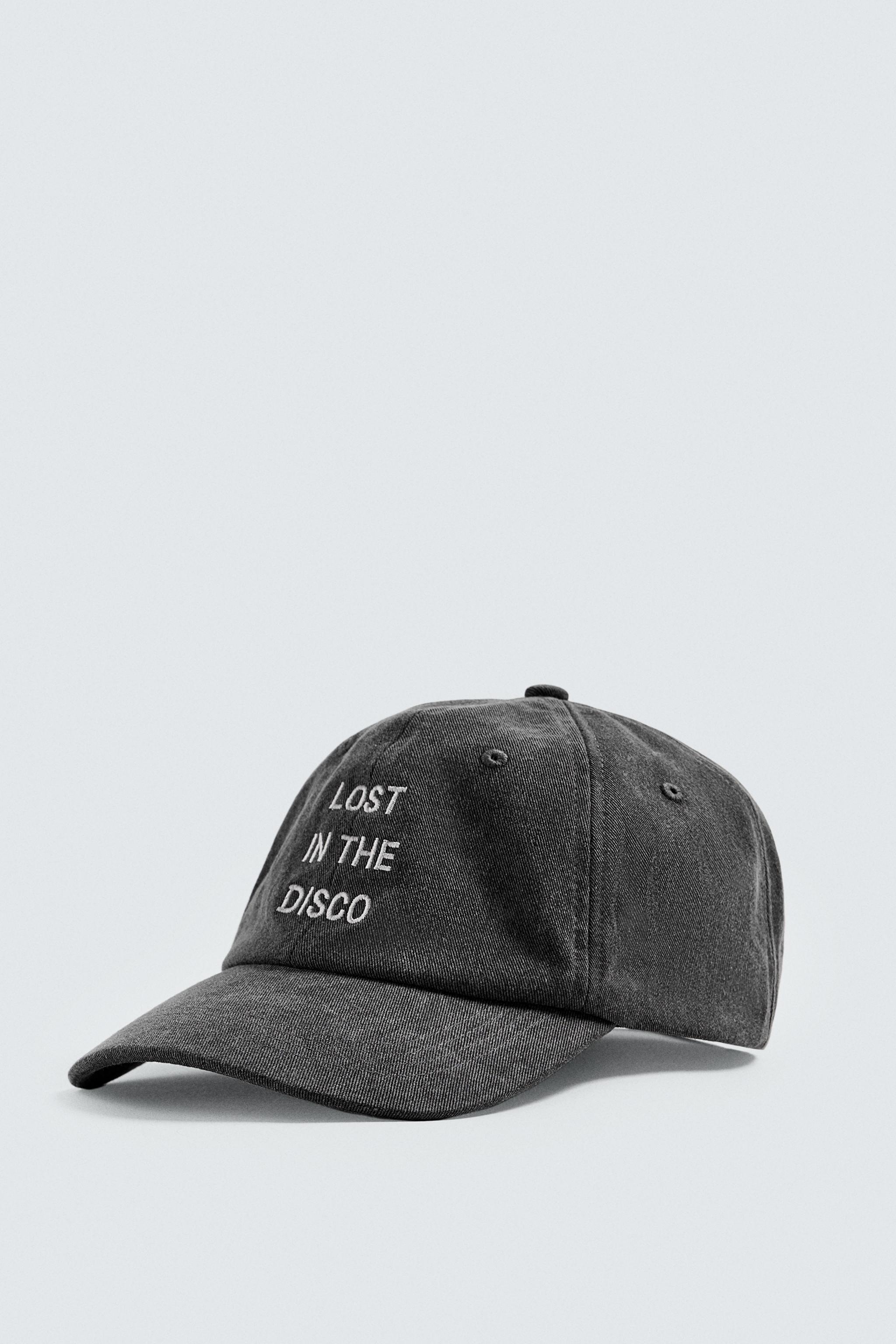 WASHED EMBROIDERY CAP