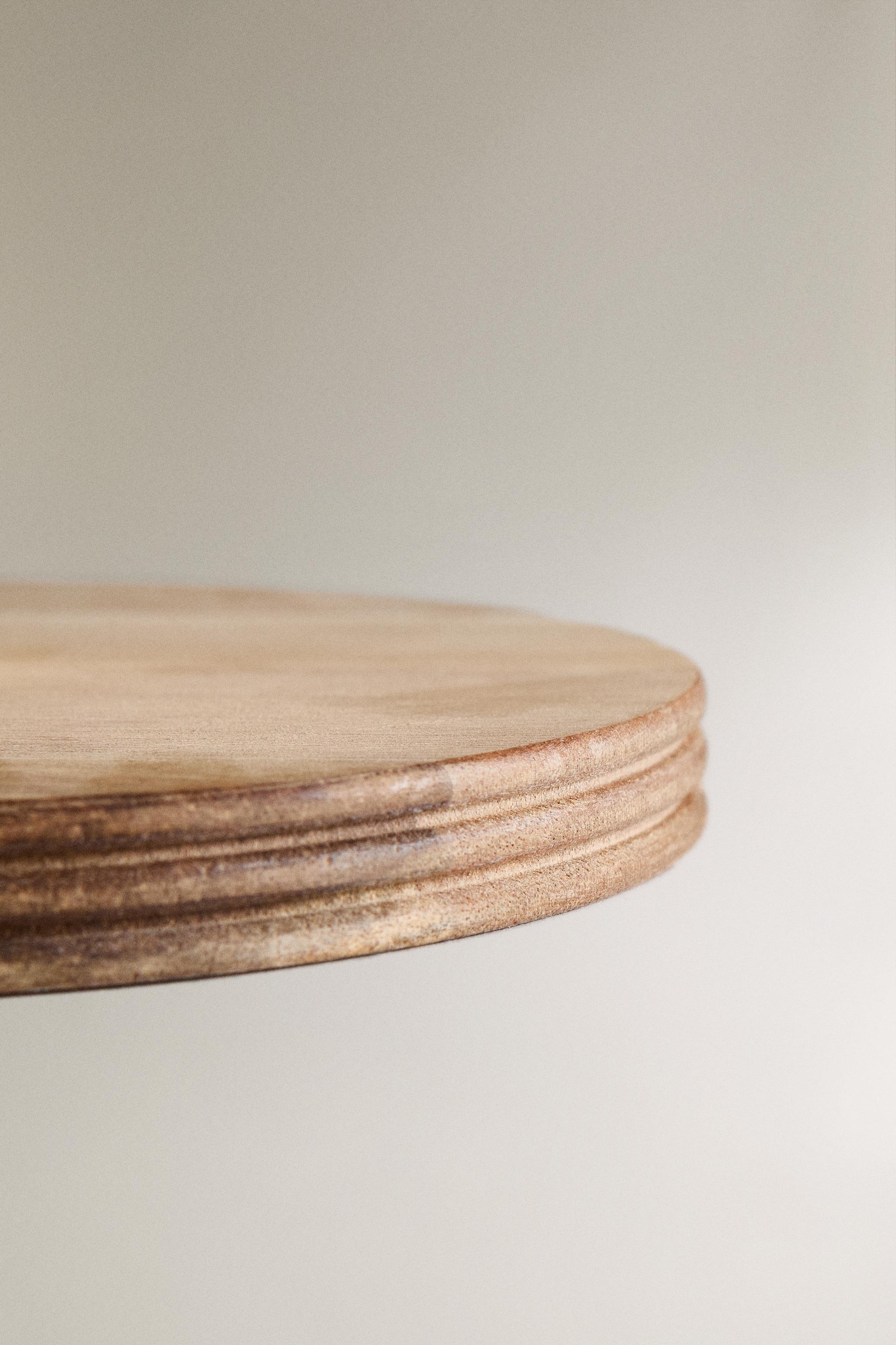 ACACIA WOOD ROLL OR TOILET PAPER HOLDER