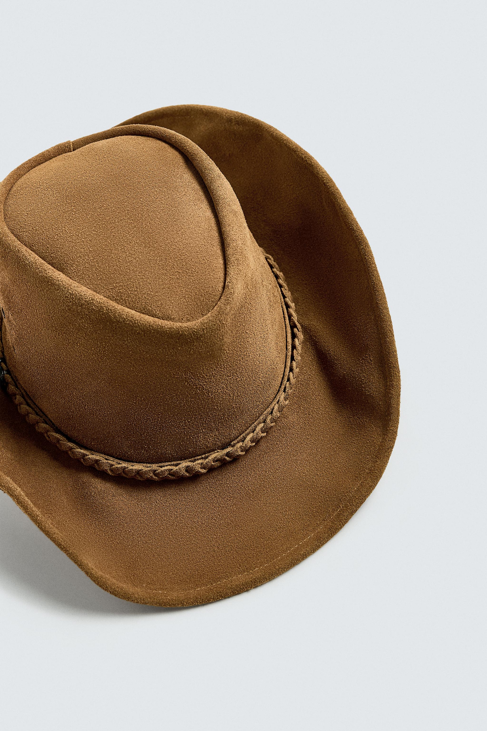 SUEDE LEATHER HAT