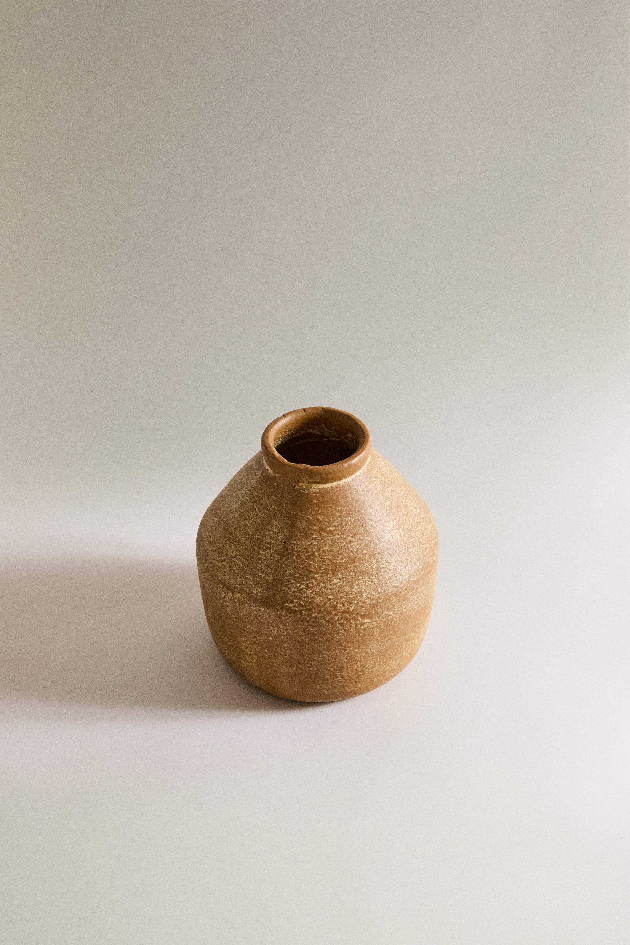 SMALL METAL VASE
