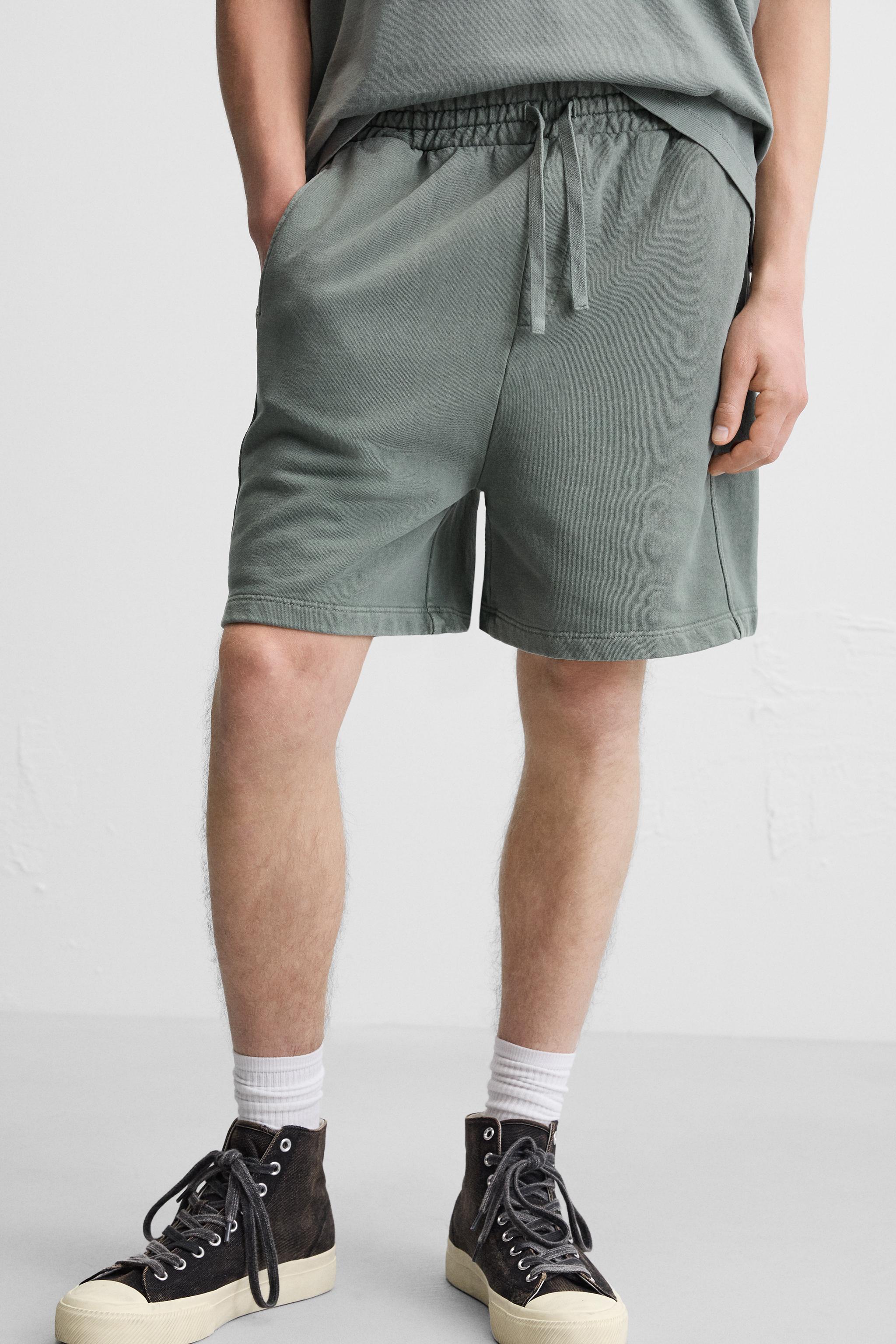 WASHED JOGGER SHORTS